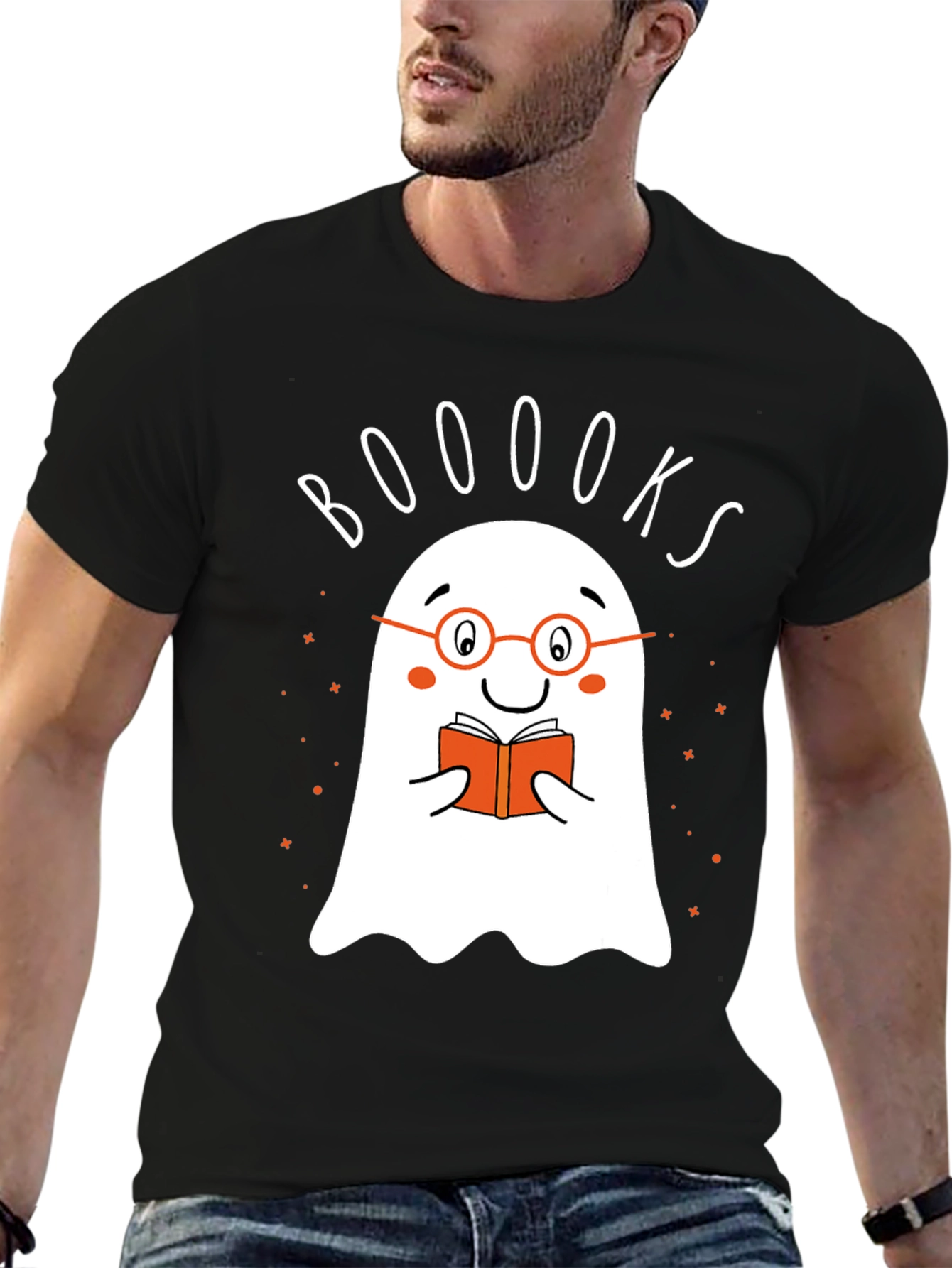 Booooks Ghost Reader T-Shirt