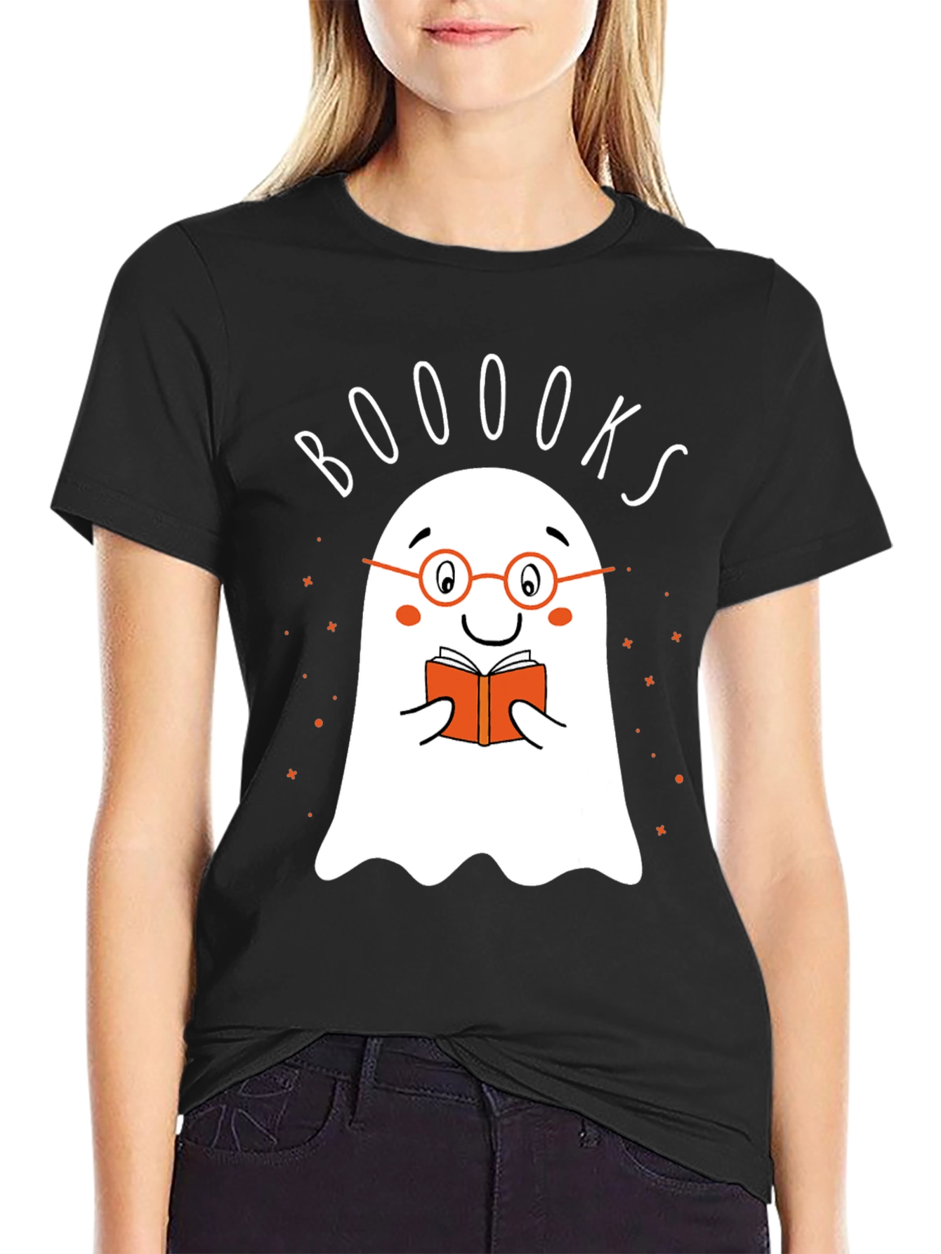 Booooks Ghost Reader T-Shirt