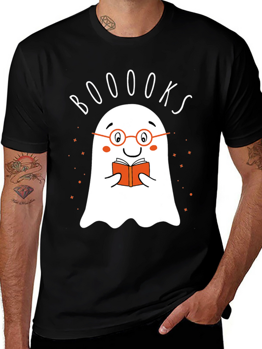 Booooks Ghost Reader T-Shirt