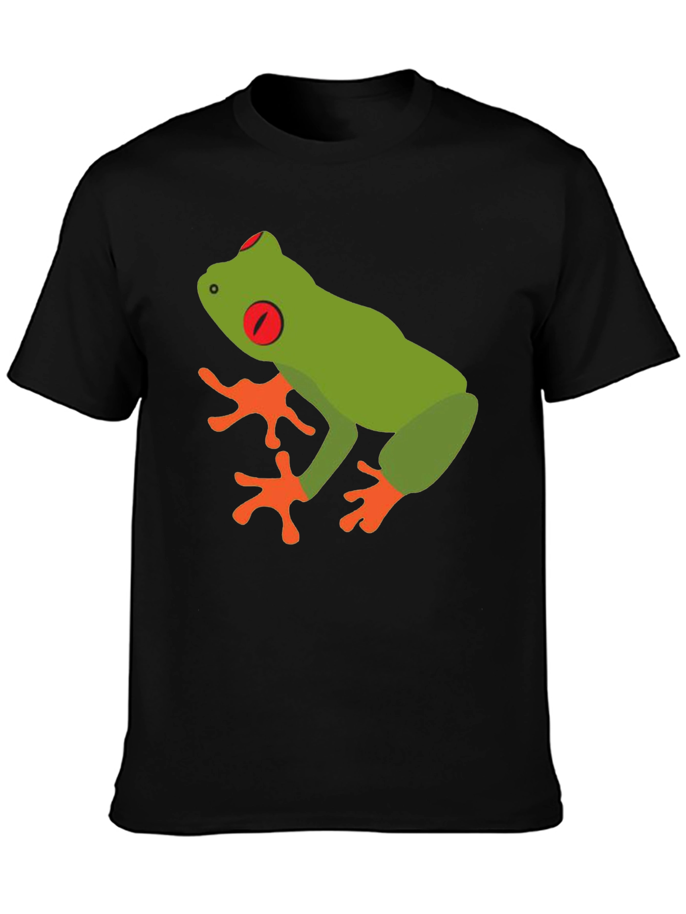 Frog Graphic T-Shirt - Mens Black Tee