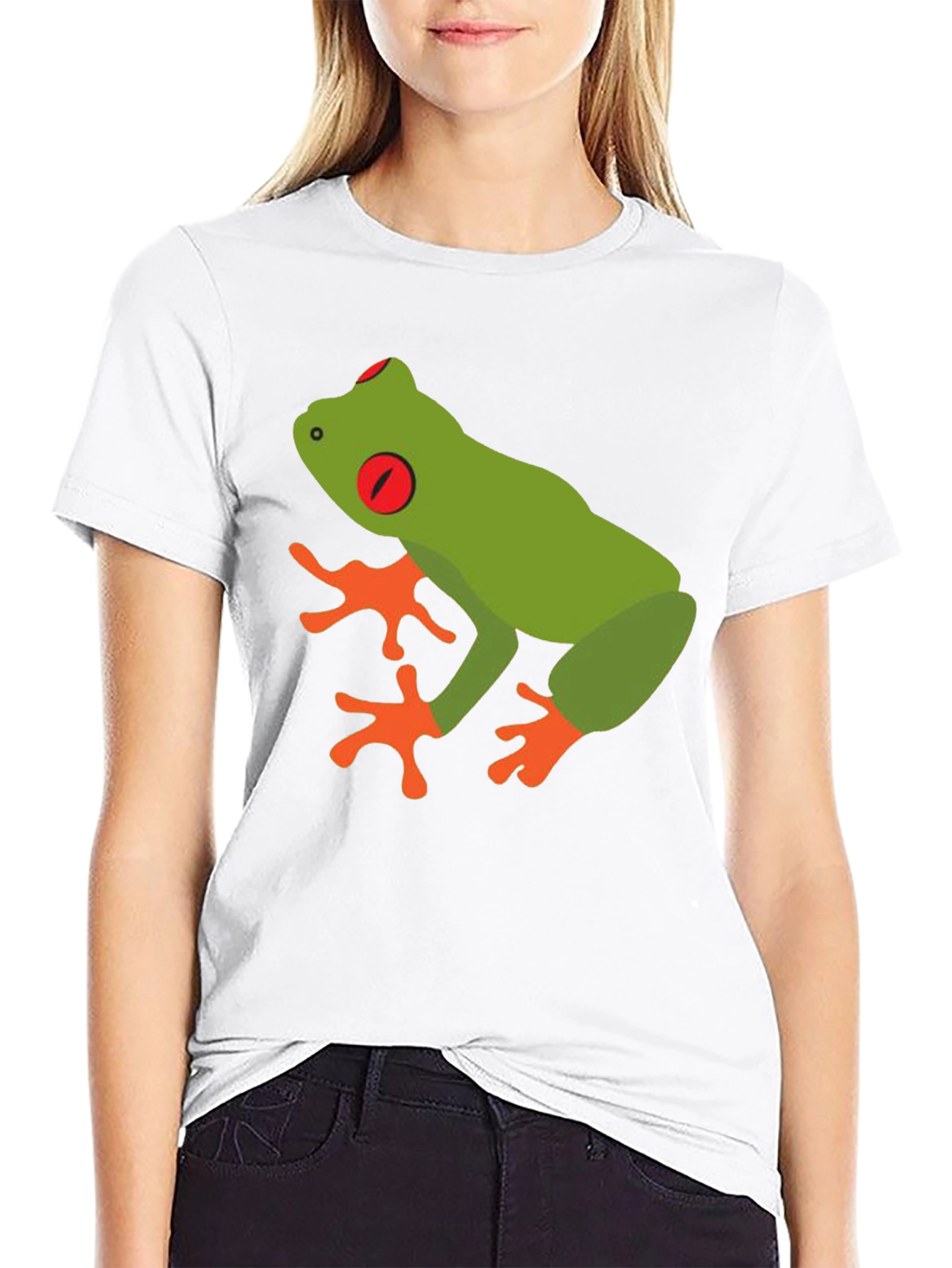 Frog Graphic T-Shirt - Mens Black Tee
