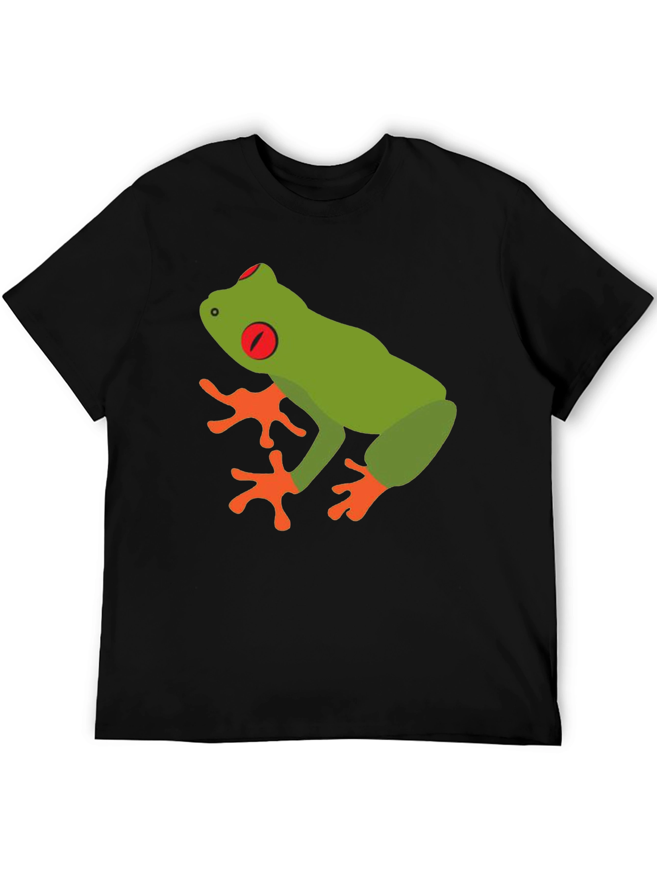 Frog Graphic T-Shirt - Mens Black Tee