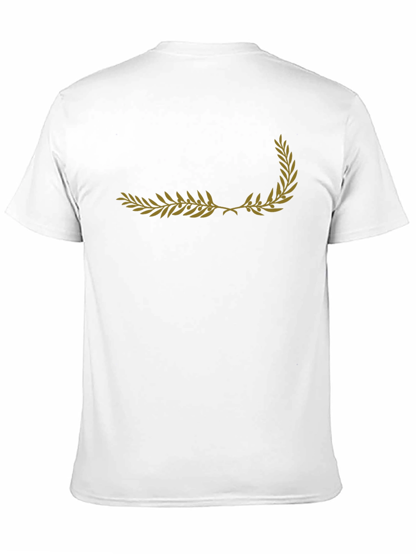 Olive Branch Graphic Black T-Shirt