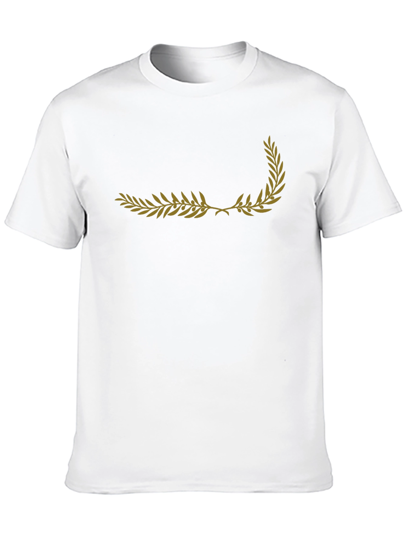 Olive Branch Graphic Black T-Shirt
