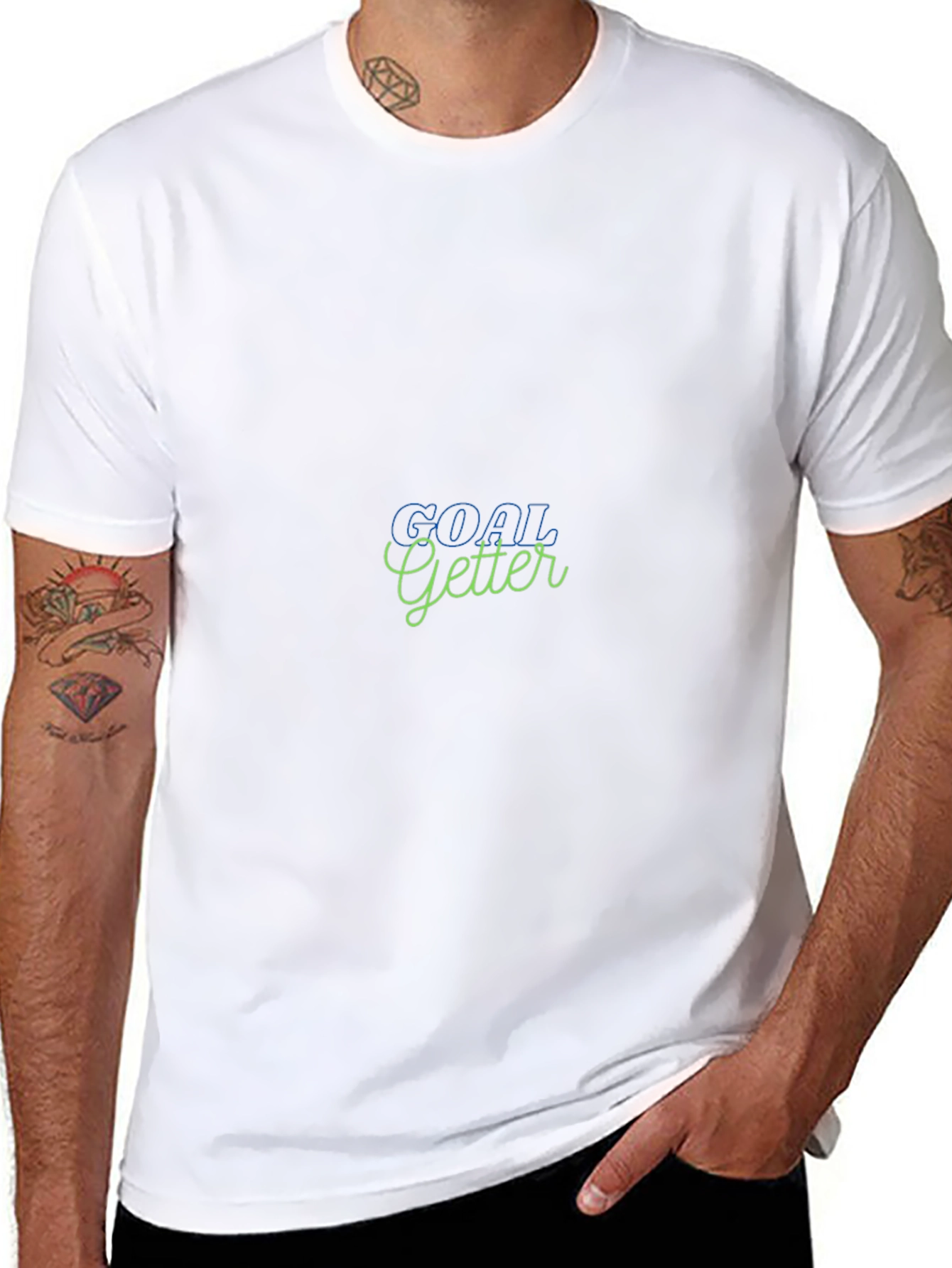 Goal Getter Black T-Shirt