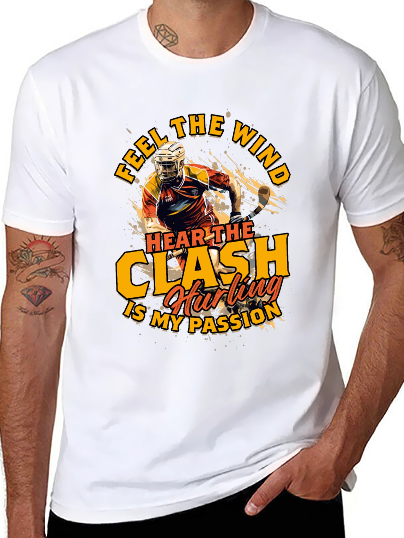 Hurling Passion T-Shirt: Feel The Wind