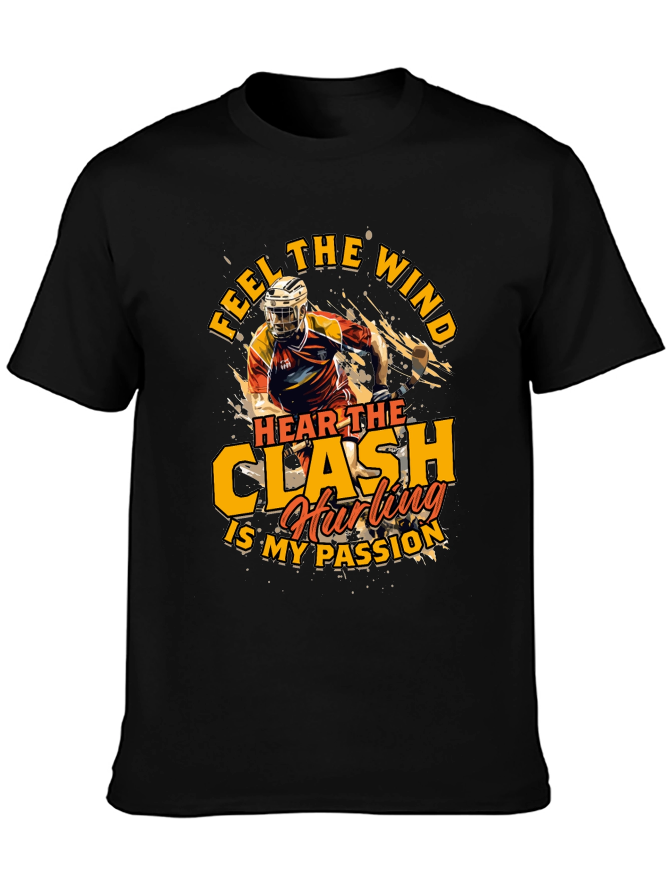 Hurling Passion T-Shirt: Feel The Wind