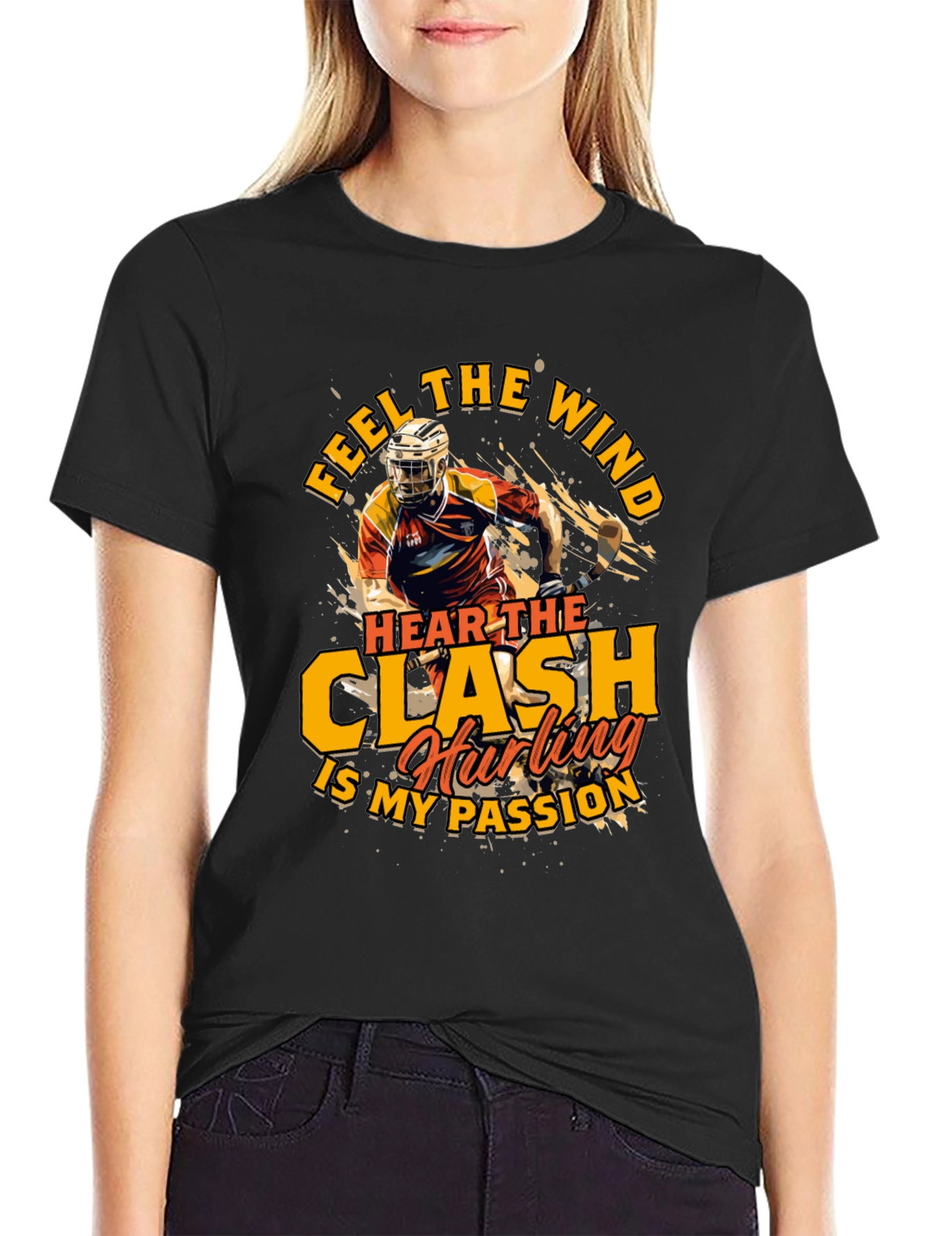 Hurling Passion T-Shirt: Feel The Wind