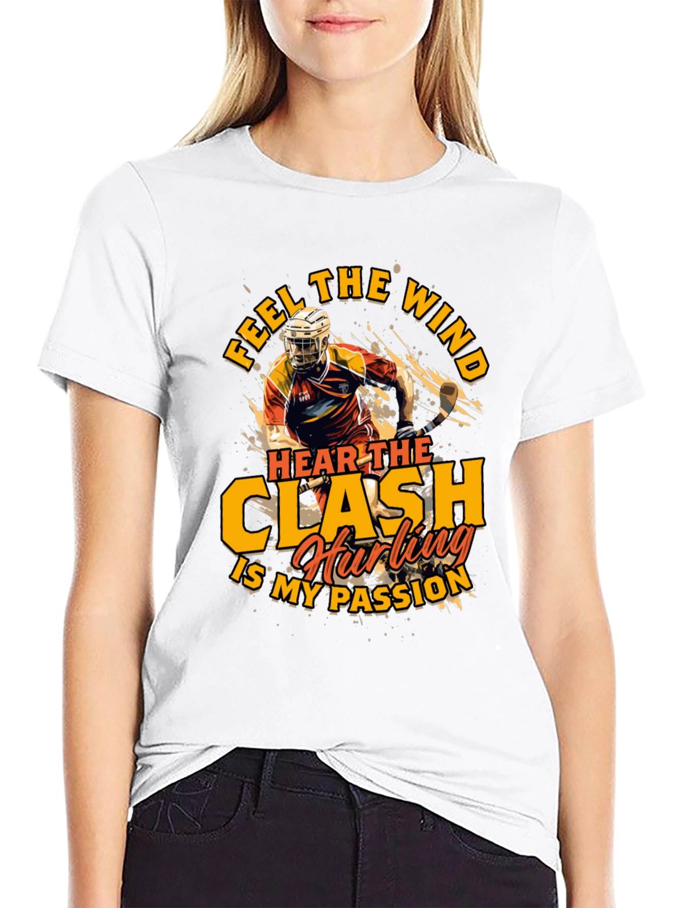 Hurling Passion T-Shirt: Feel The Wind