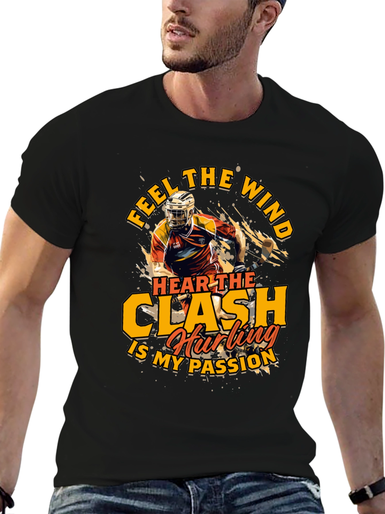 Hurling Passion T-Shirt: Feel The Wind