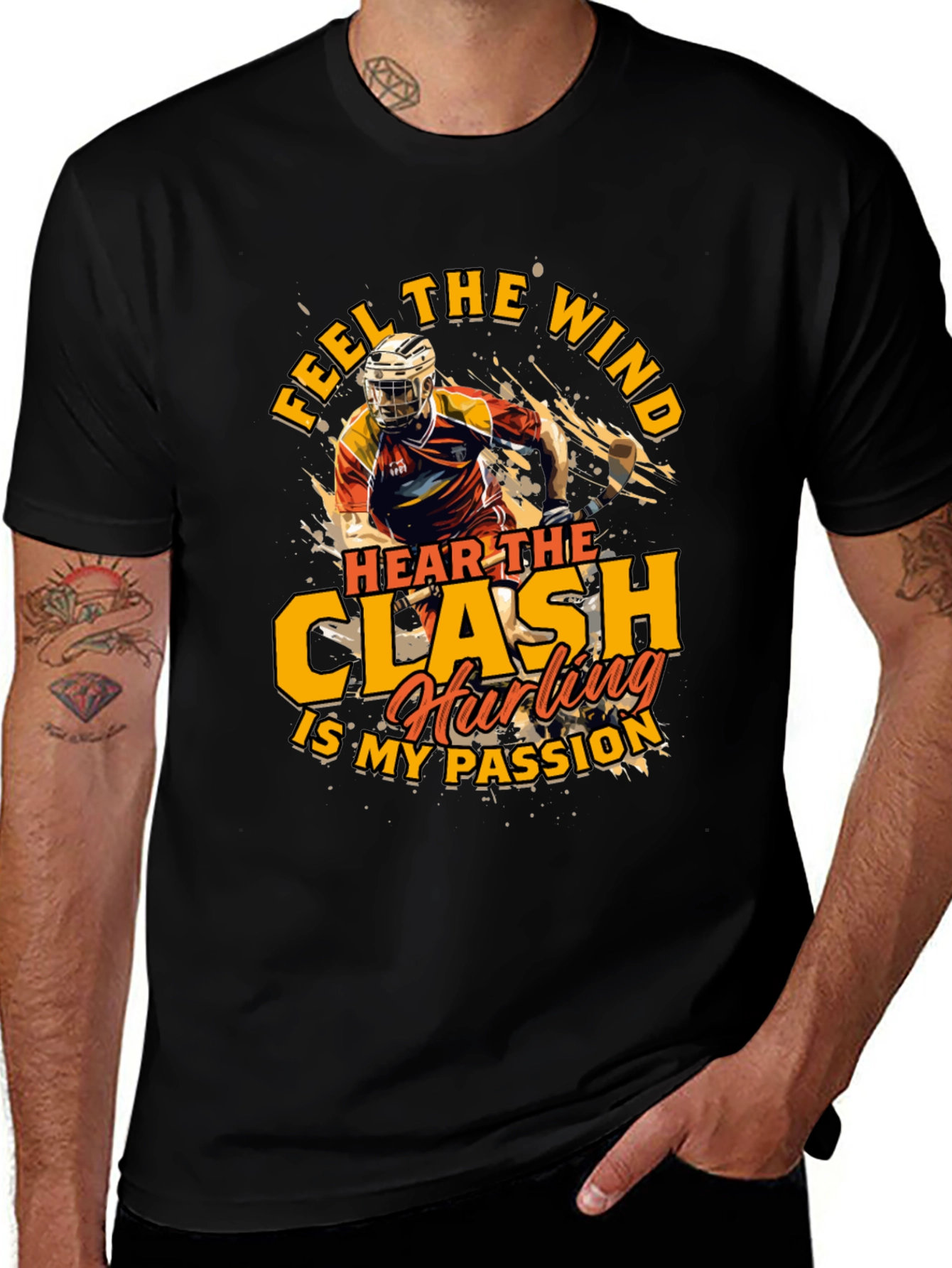 Hurling Passion T-Shirt: Feel The Wind