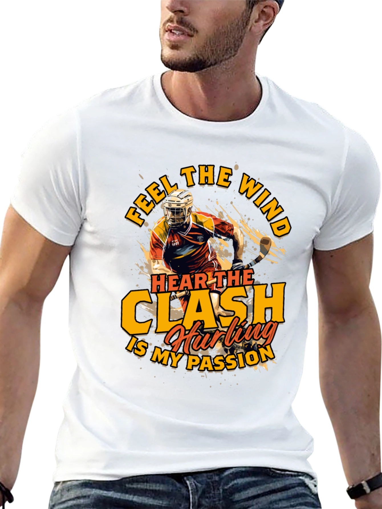 Hurling Passion T-Shirt: Feel The Wind