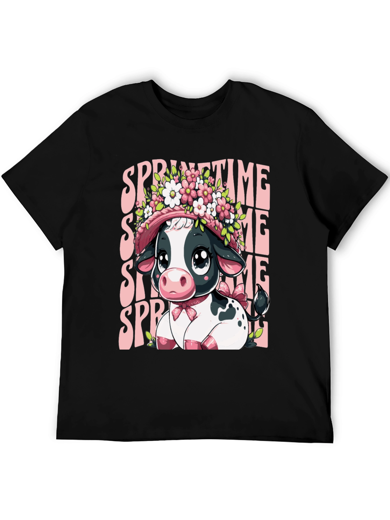 Springtime Cow T-Shirt