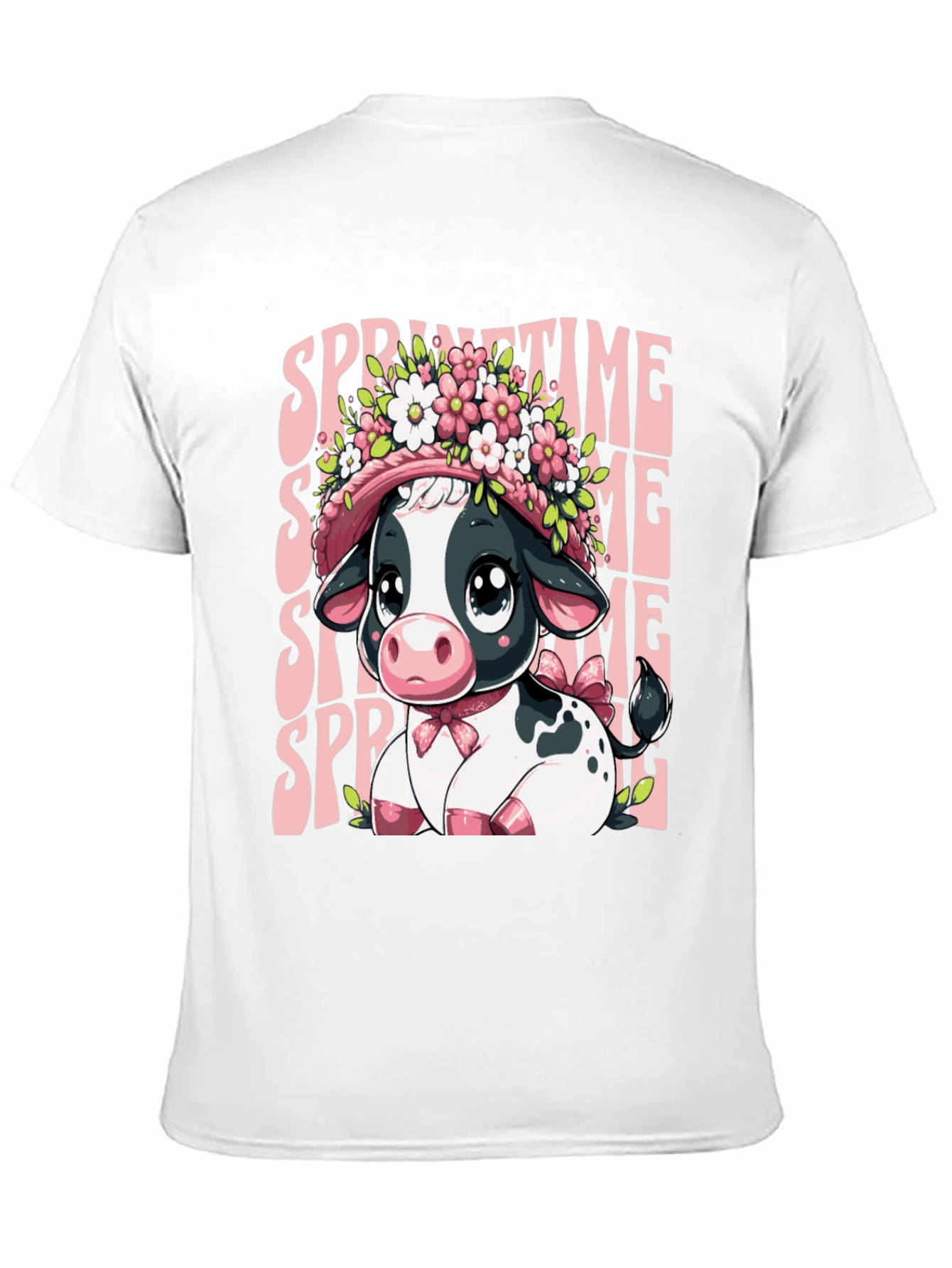 Springtime Cow T-Shirt
