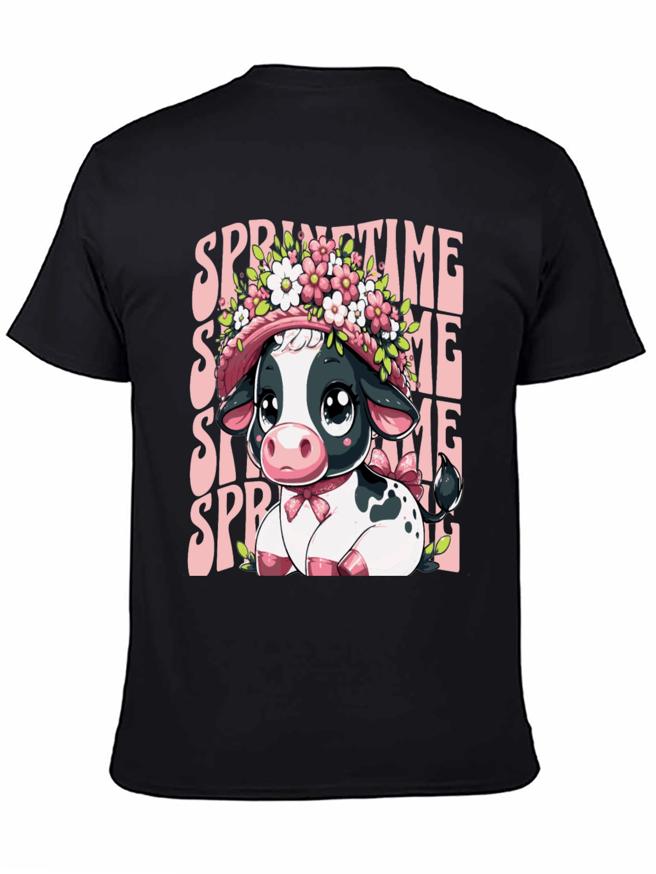 Springtime Cow T-Shirt