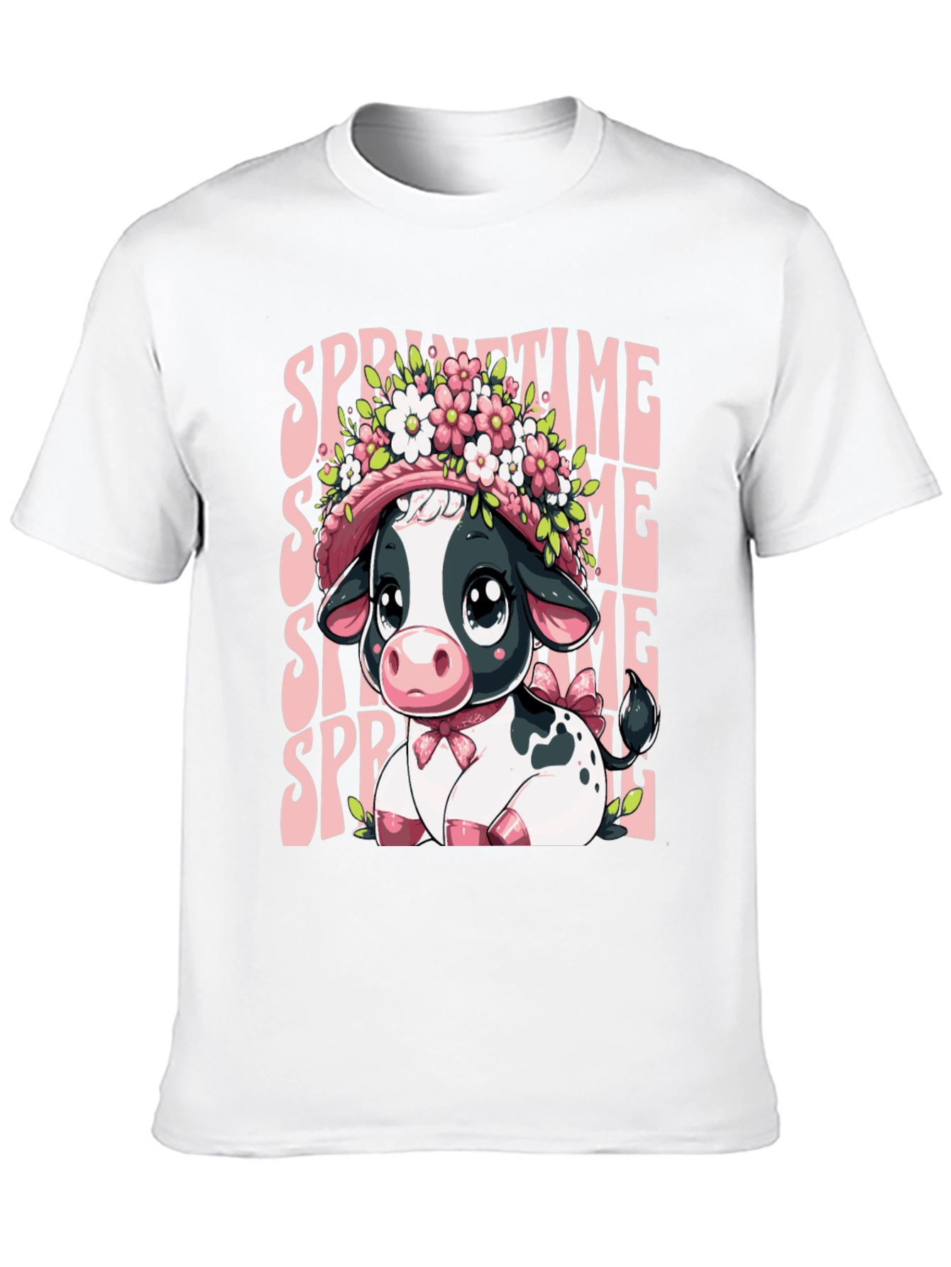 Springtime Cow T-Shirt
