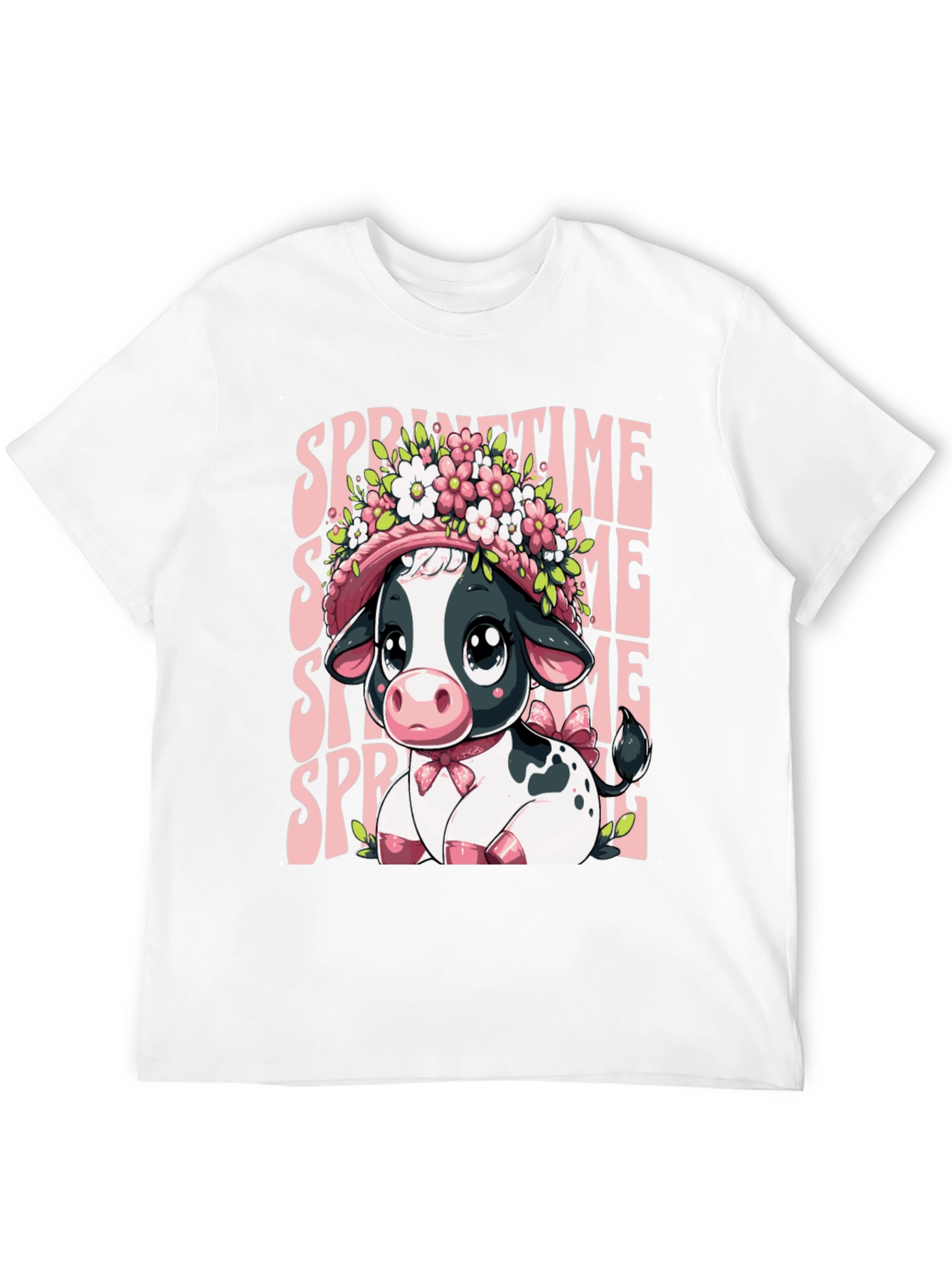 Springtime Cow T-Shirt