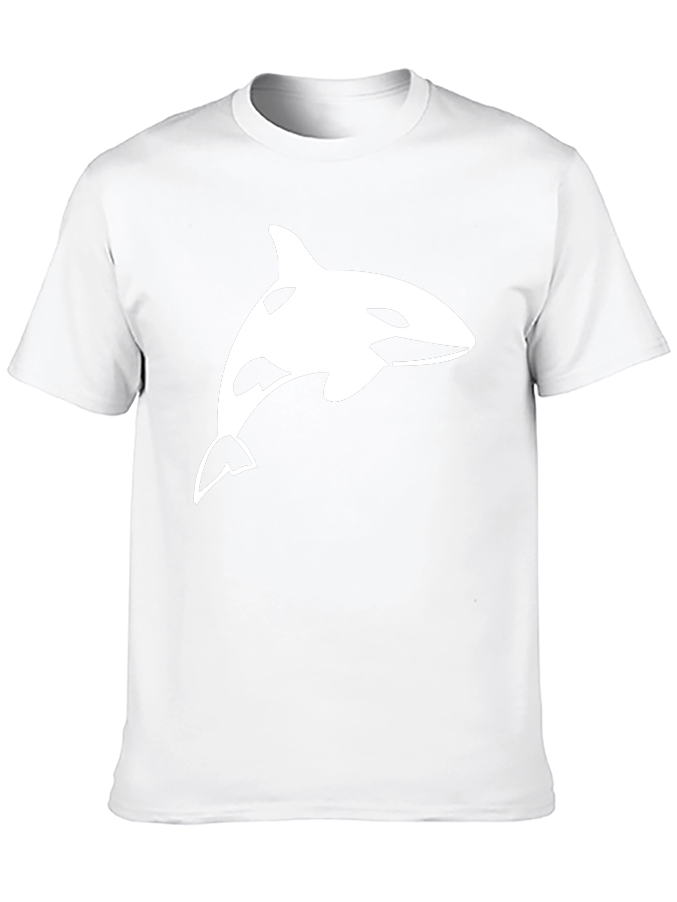 Orca Whale Graphic Tee - Black
