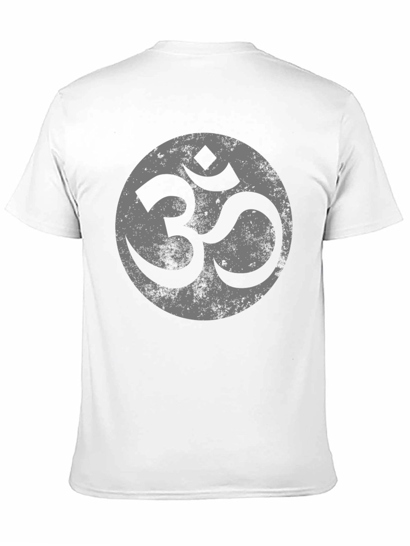 Om Symbol Graphic Tee - Casual Black T-Shirt