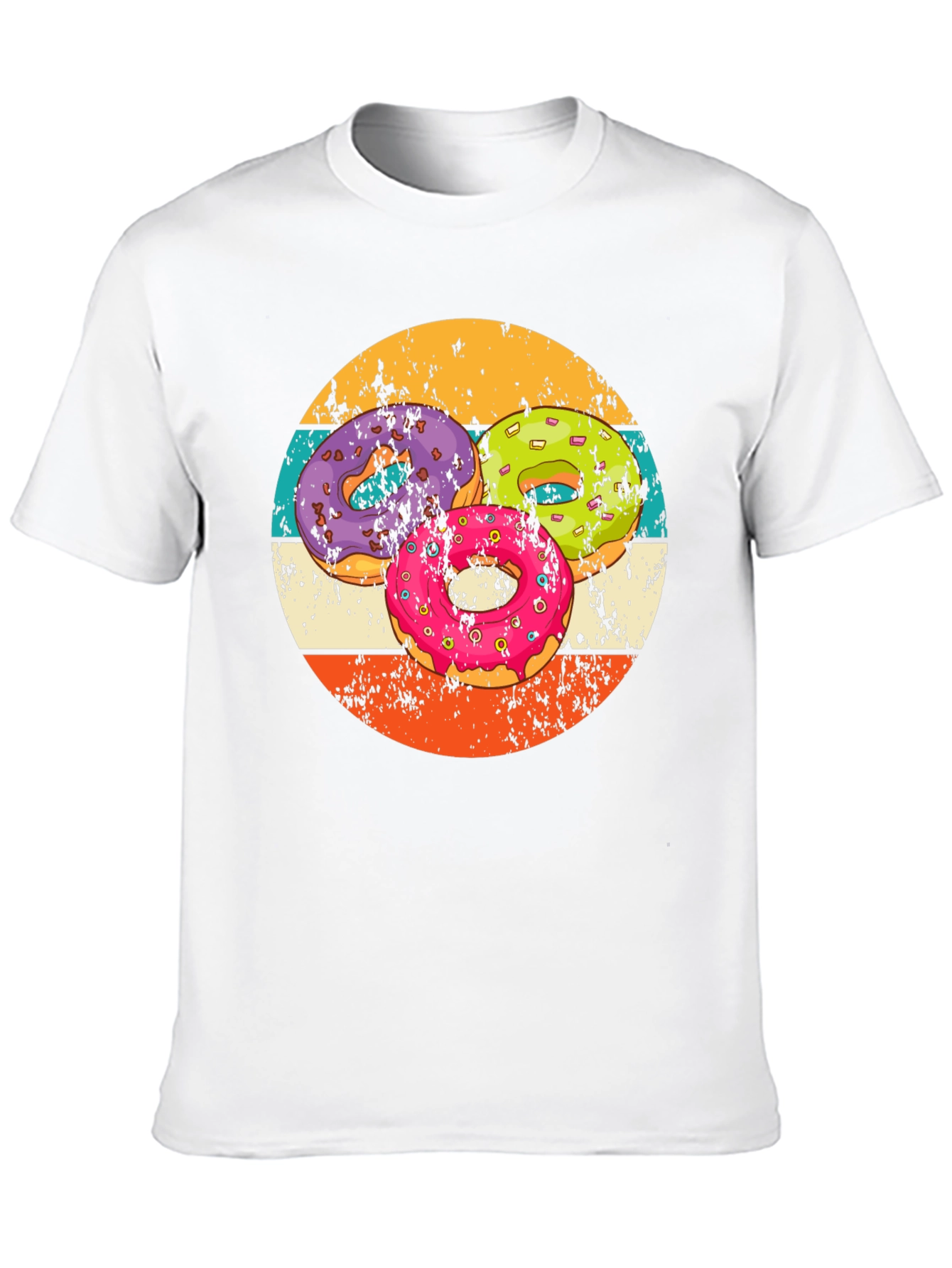 Retro Donut T-Shirt - Sweet Treat Design!