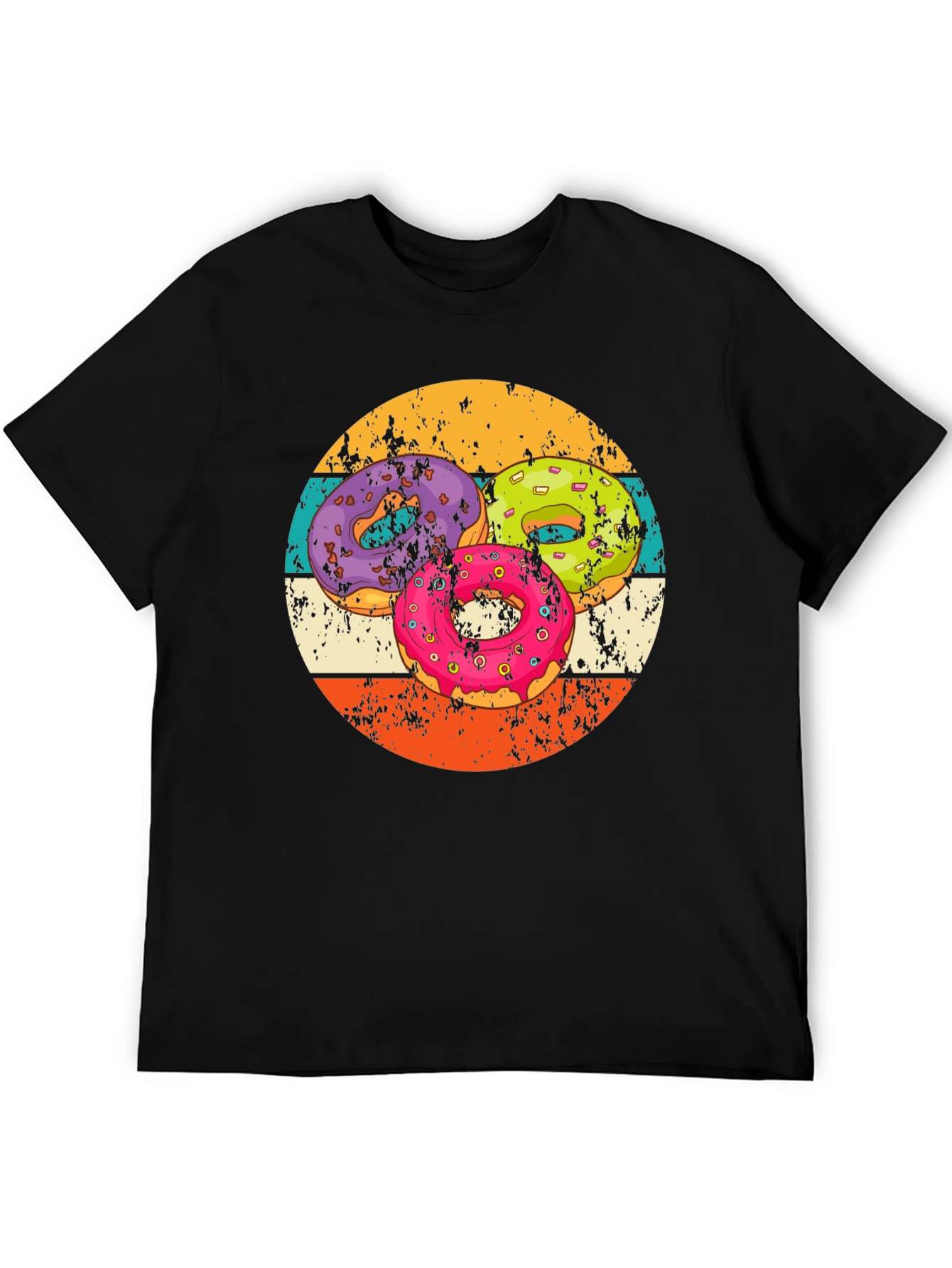 Retro Donut T-Shirt - Sweet Treat Design!