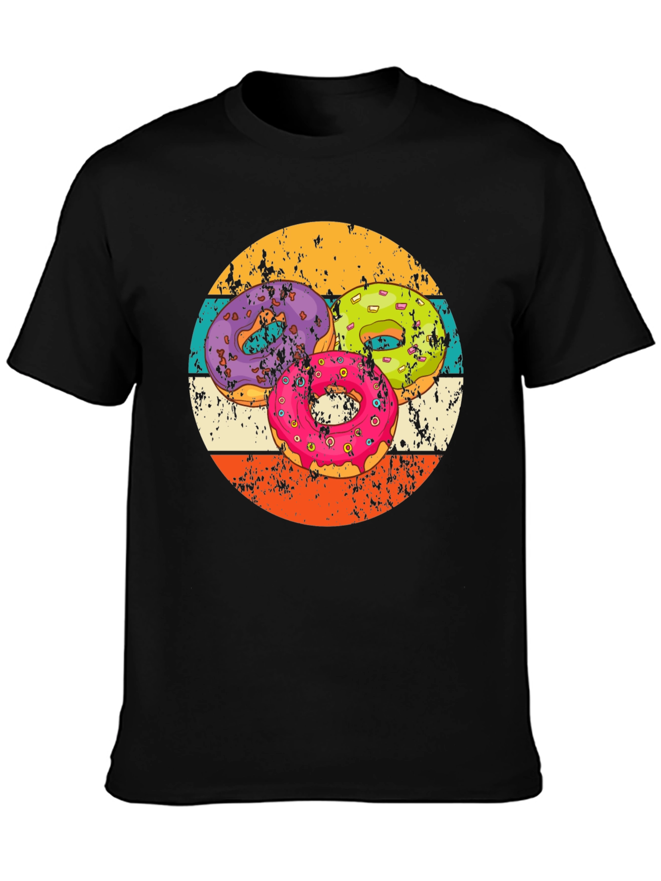 Retro Donut T-Shirt - Sweet Treat Design!