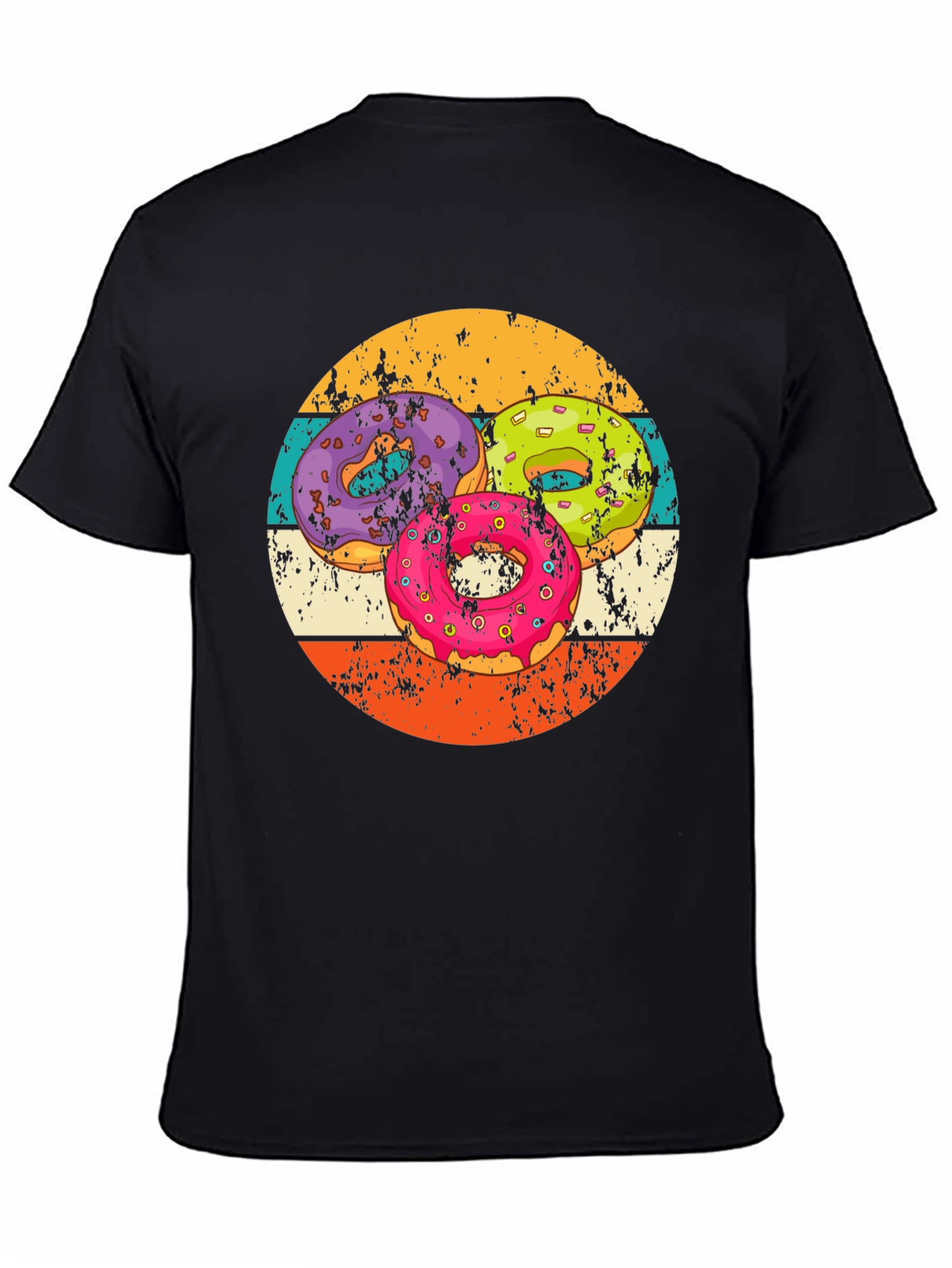 Retro Donut T-Shirt - Sweet Treat Design!