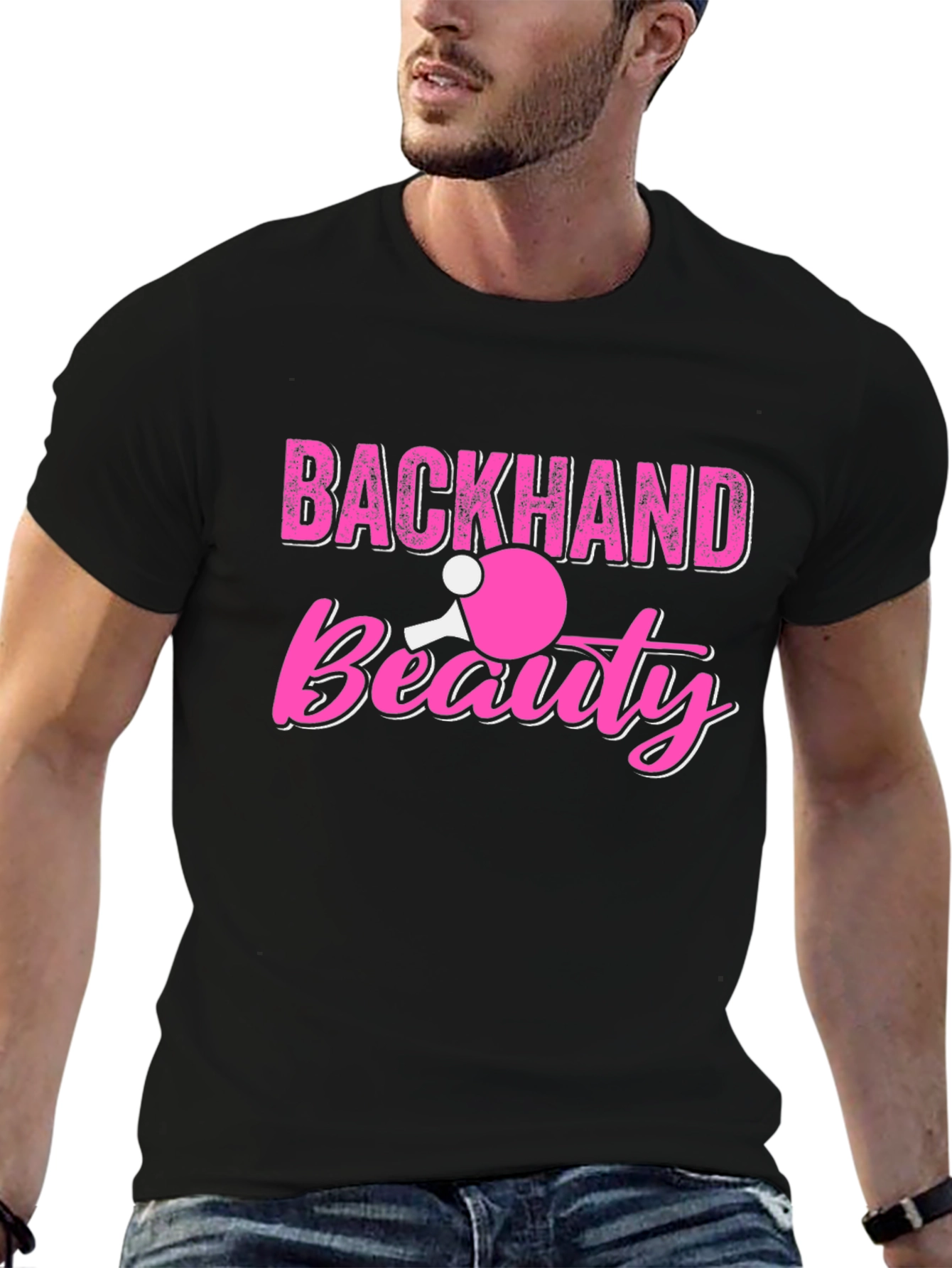 Backhand Beauty T-Shirt Table Tennis