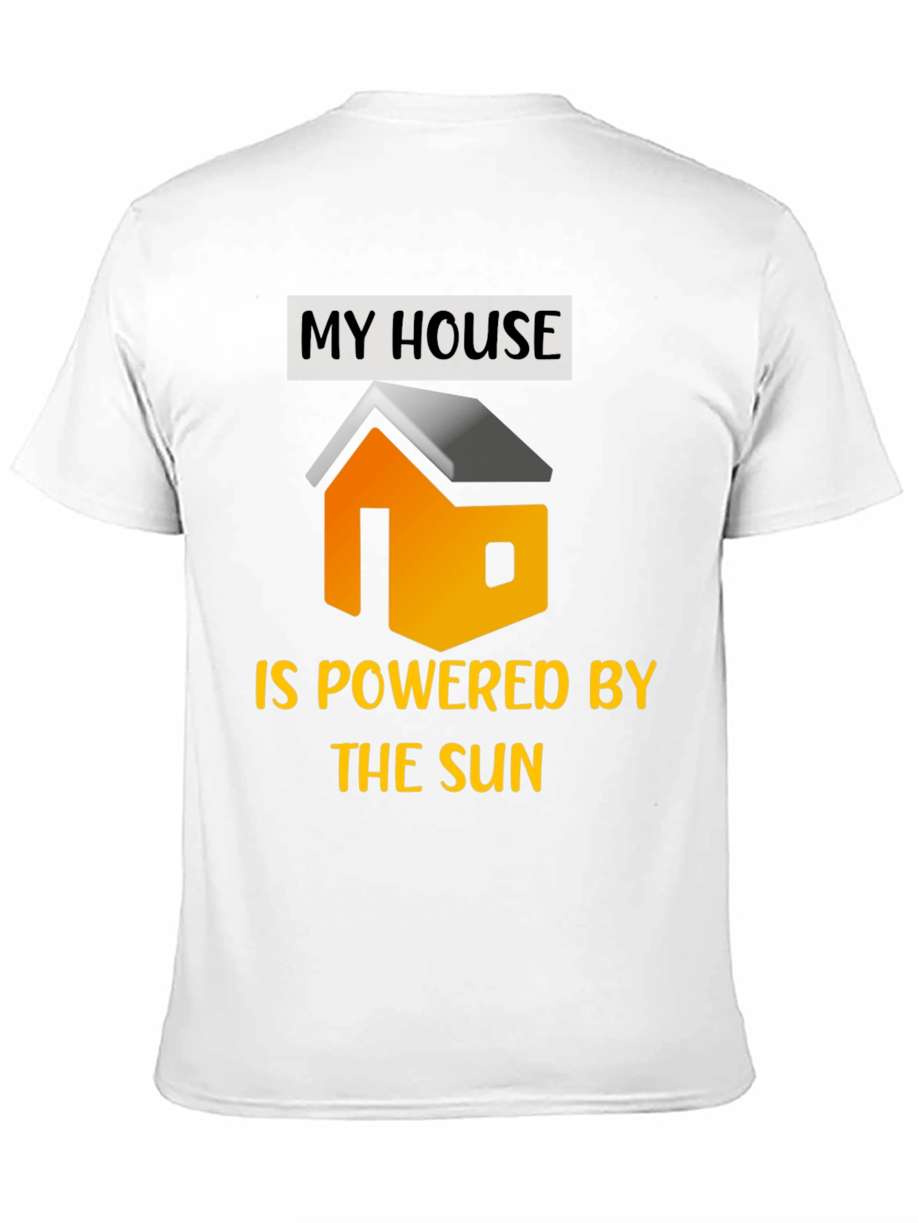 Eco-Friendly Solar Powered House T-Shirt