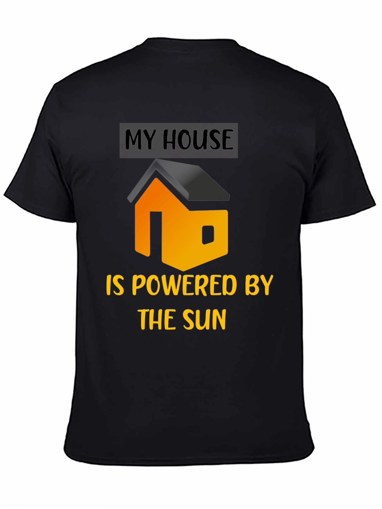 Eco-Friendly Solar Powered House T-Shirt