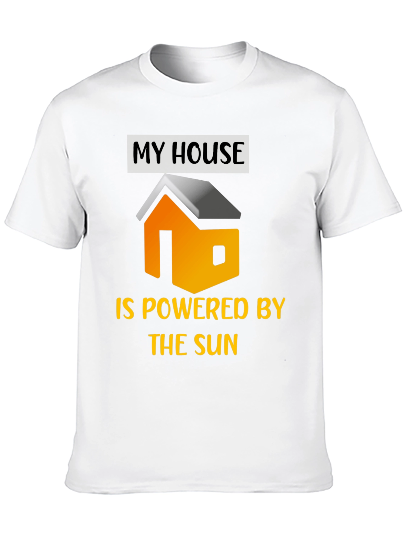 Eco-Friendly Solar Powered House T-Shirt