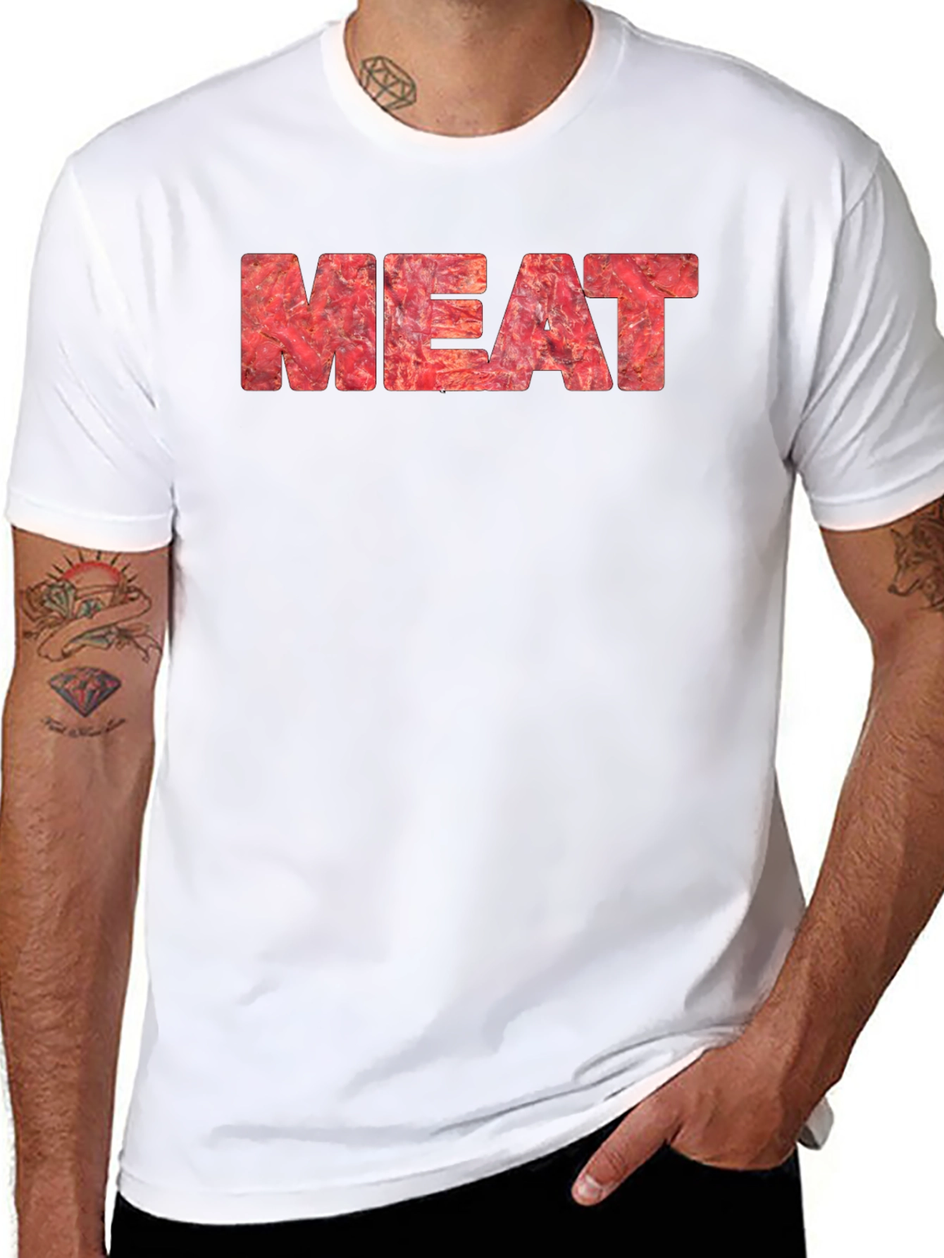 Meat Lovers Black T-Shirt