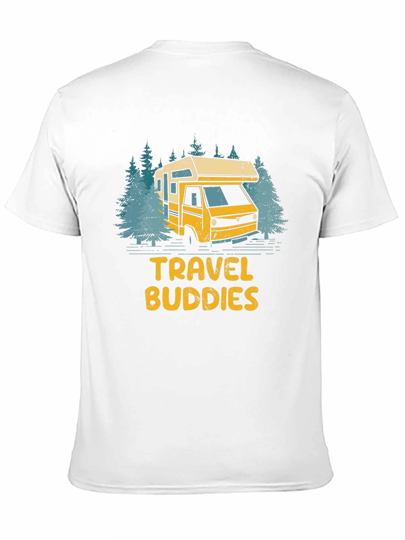 Travel Buddies RV Graphic T-Shirt - Camping Adventure Tee