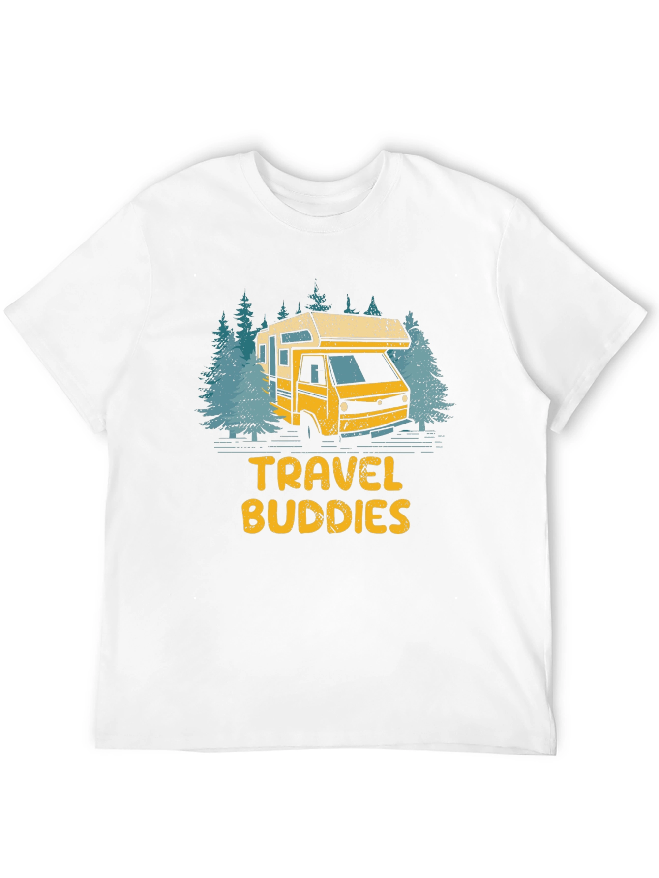 Travel Buddies RV Graphic T-Shirt - Camping Adventure Tee