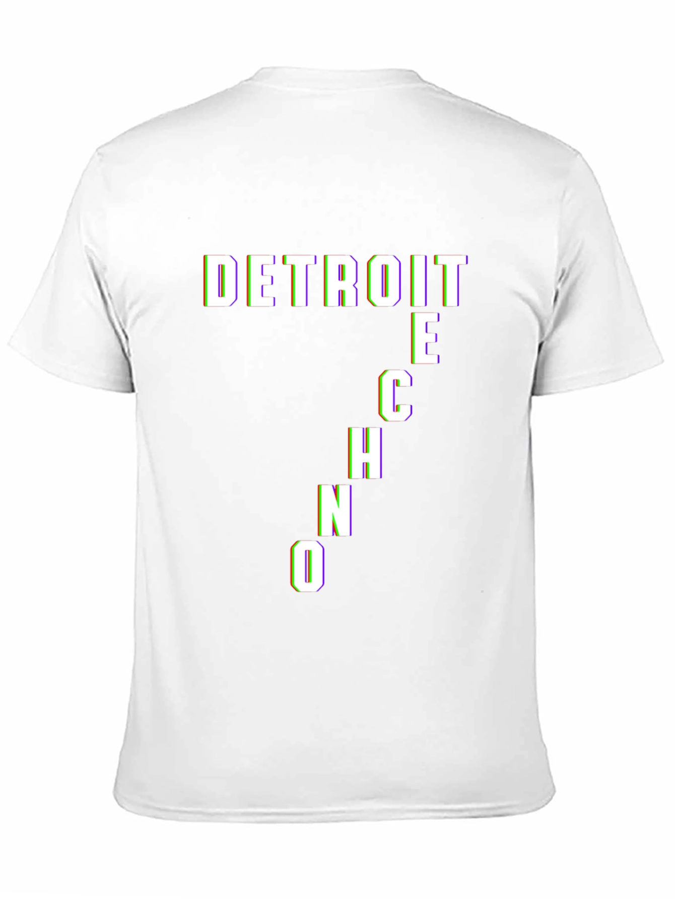 Detroit Techno Black T-Shirt