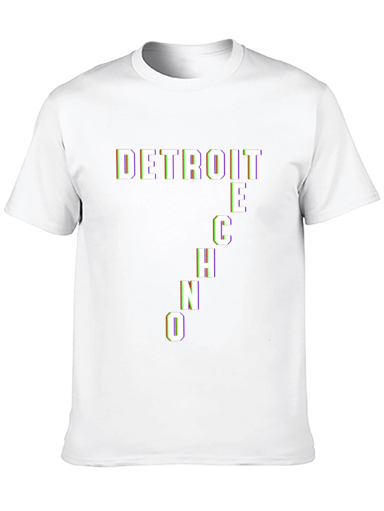 Detroit Techno Black T-Shirt