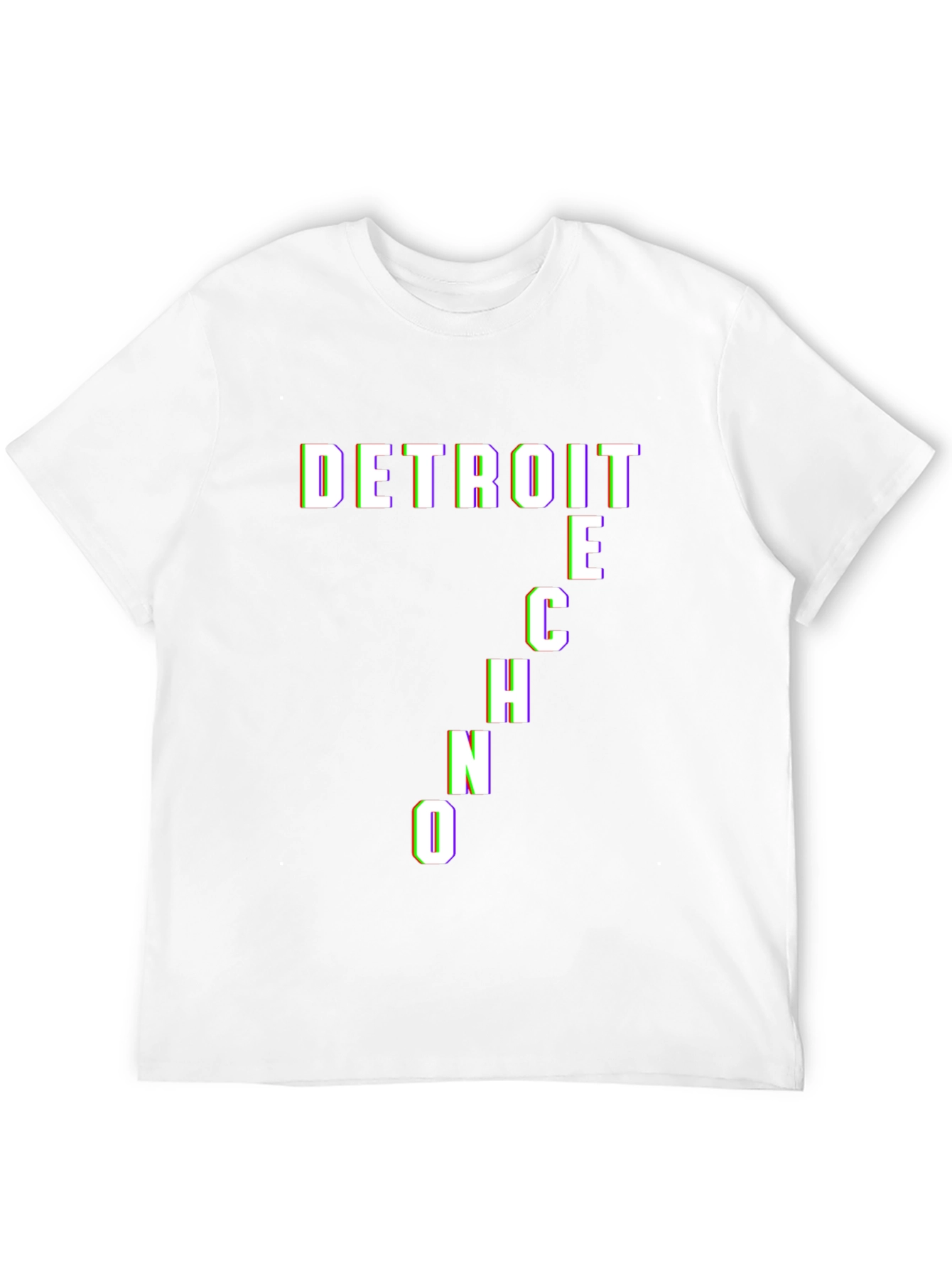 Detroit Techno Black T-Shirt
