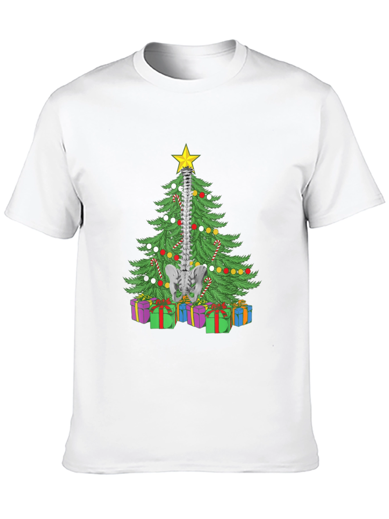 Chiropractor Christmas Tree T-Shirt