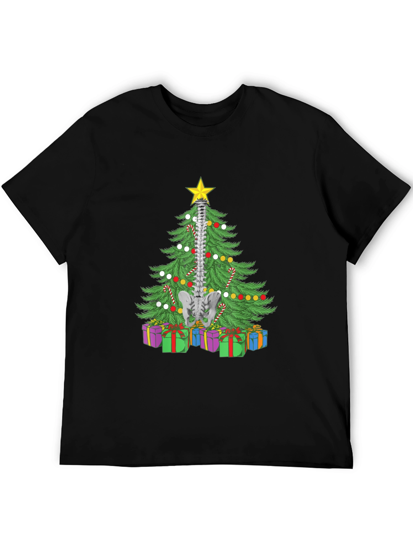 Chiropractor Christmas Tree T-Shirt