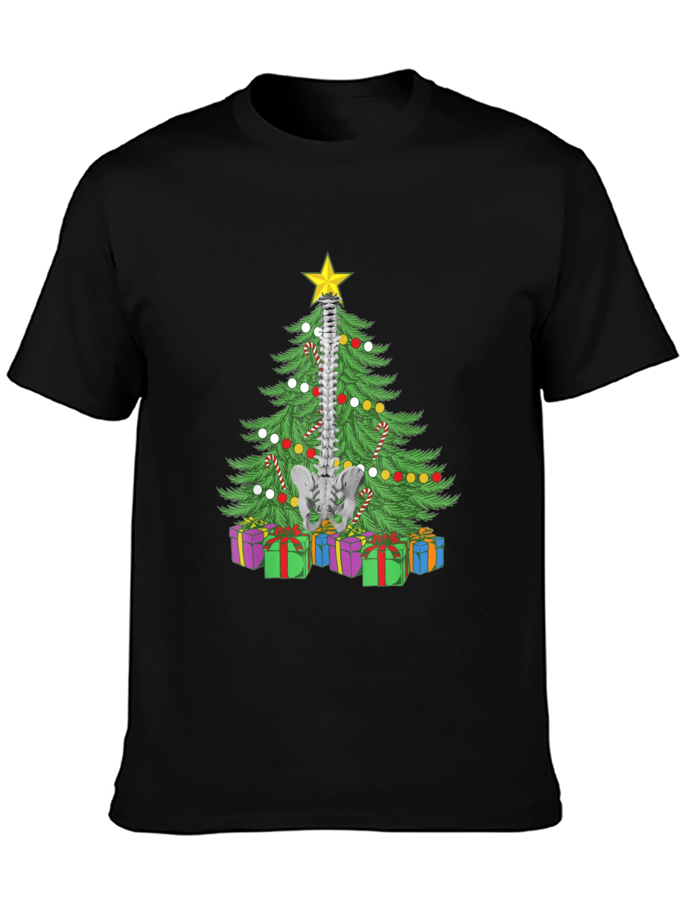 Chiropractor Christmas Tree T-Shirt