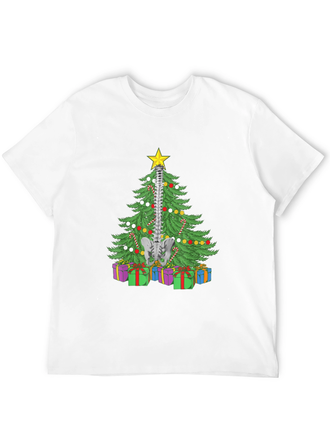 Chiropractor Christmas Tree T-Shirt