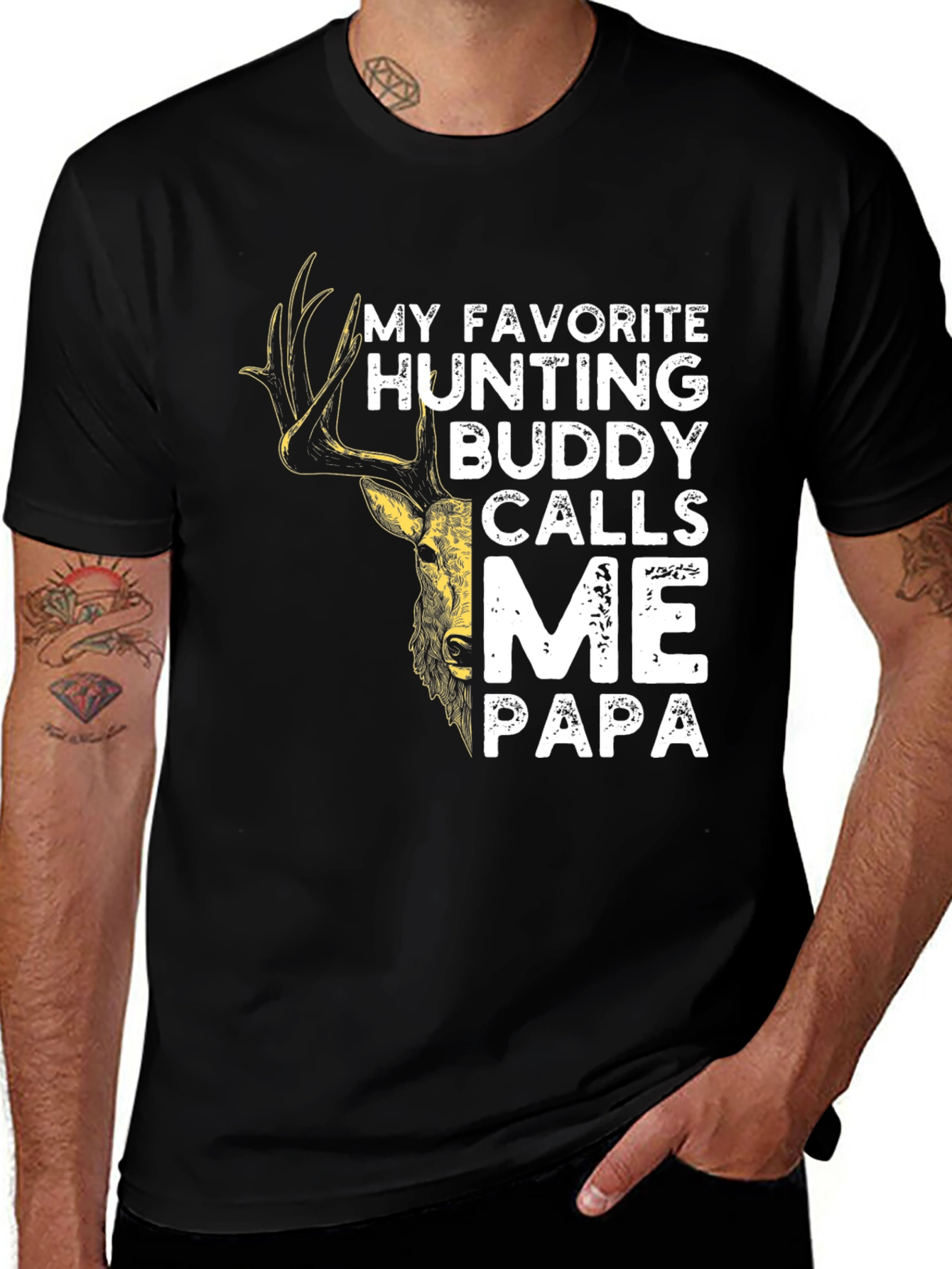 Hunting Buddy Papa Tee