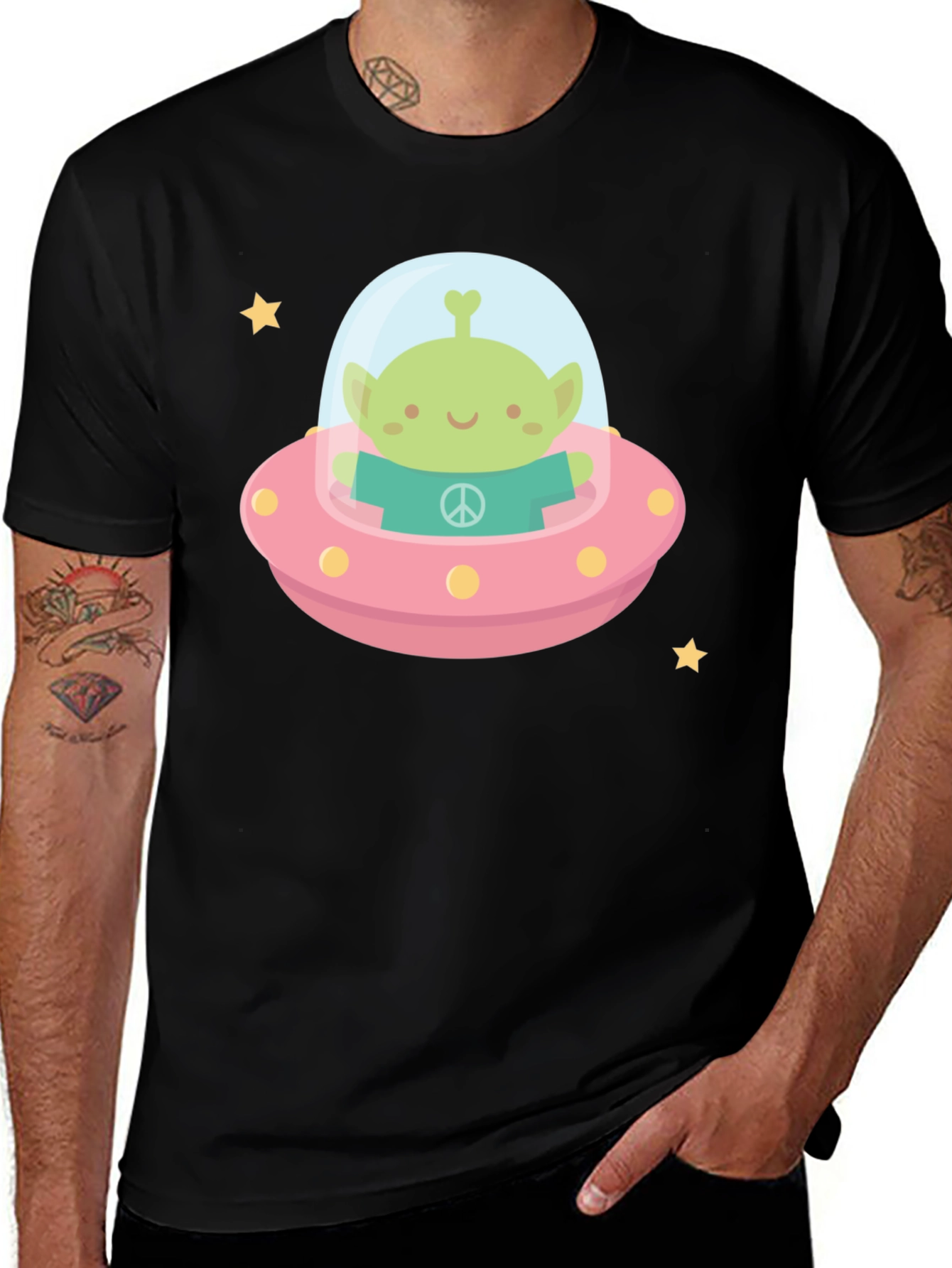 Alien Spaceship T-Shirt