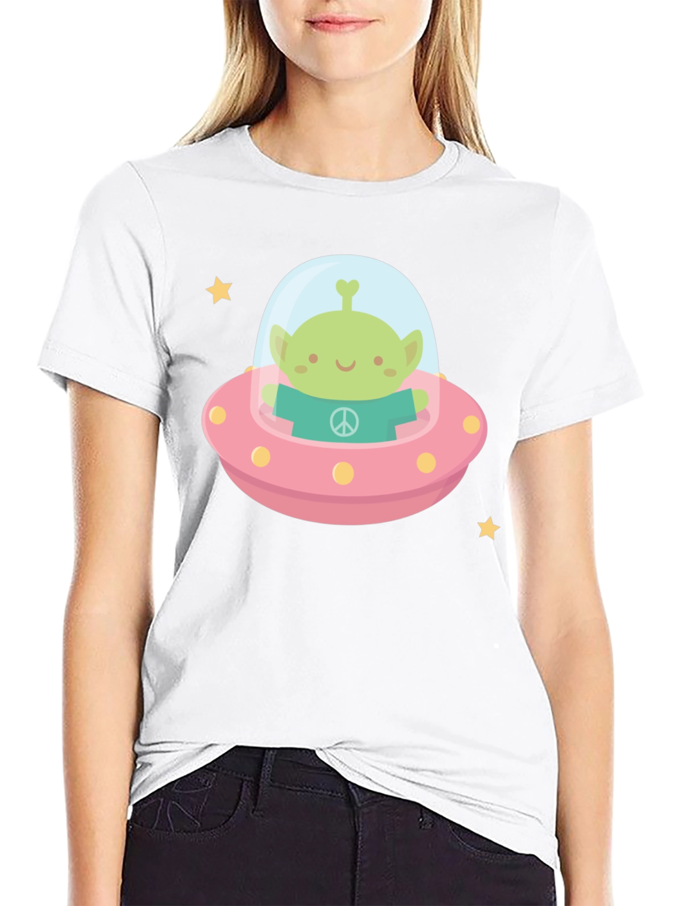 Alien Spaceship T-Shirt