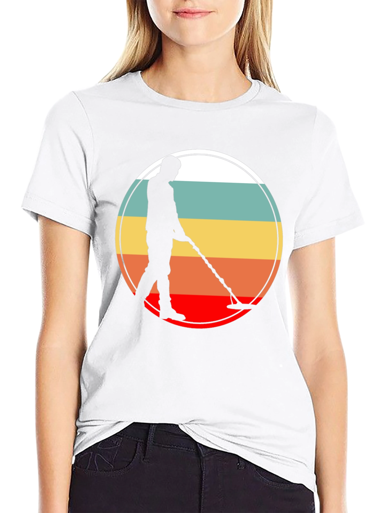 Retro Metal Detector T-Shirt