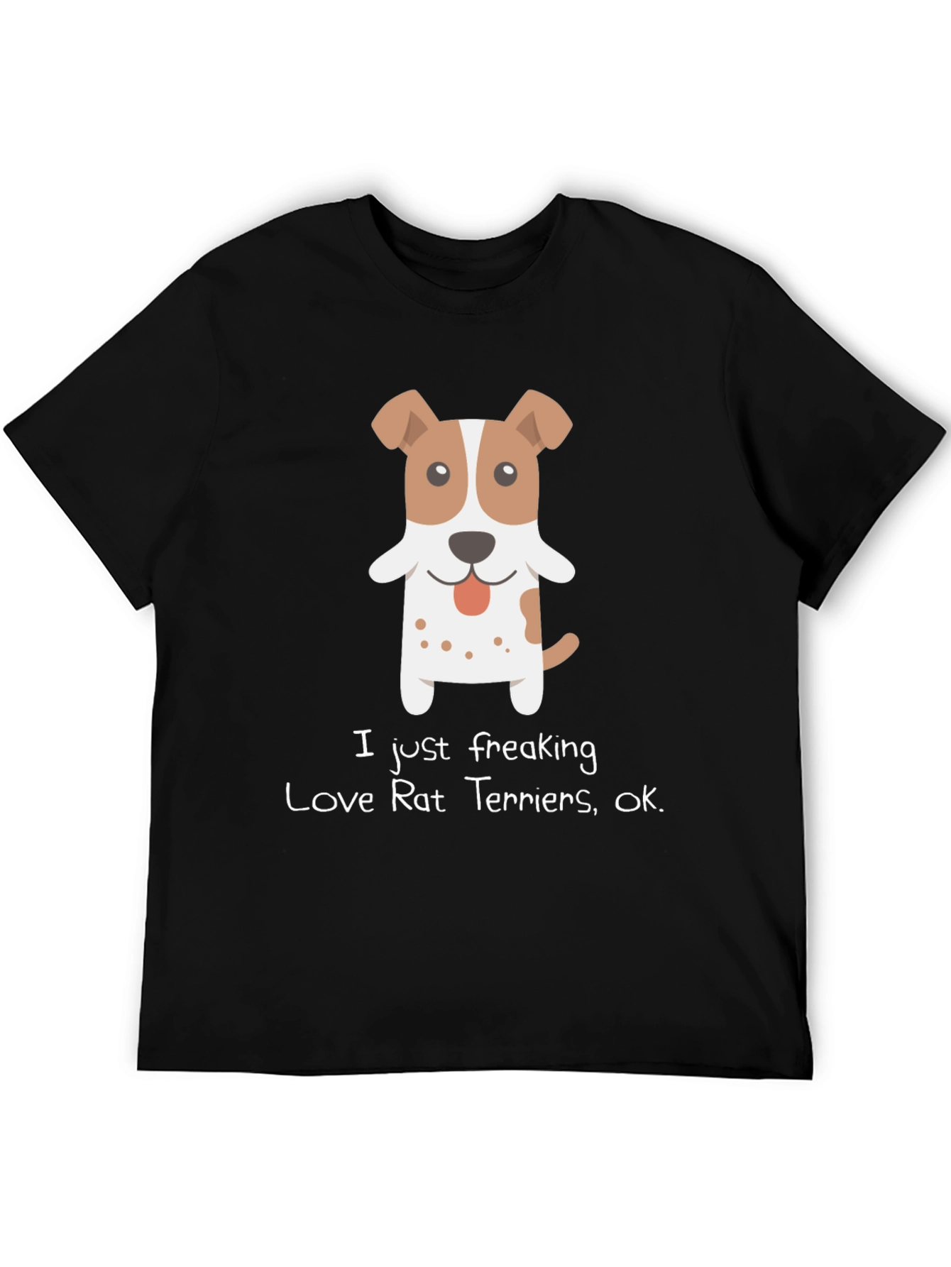 I Love Rat Terriers Graphic Tee