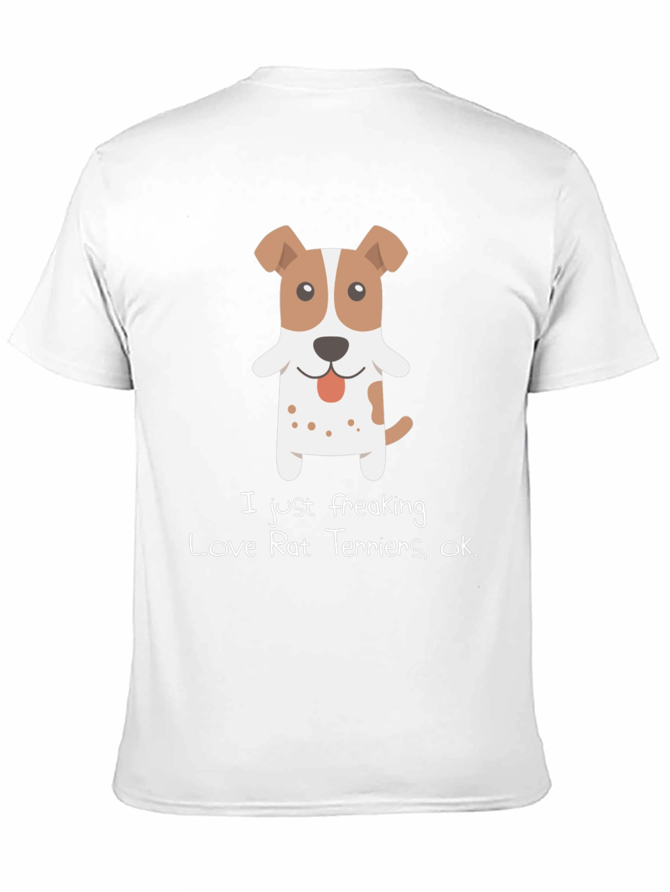 I Love Rat Terriers Graphic Tee