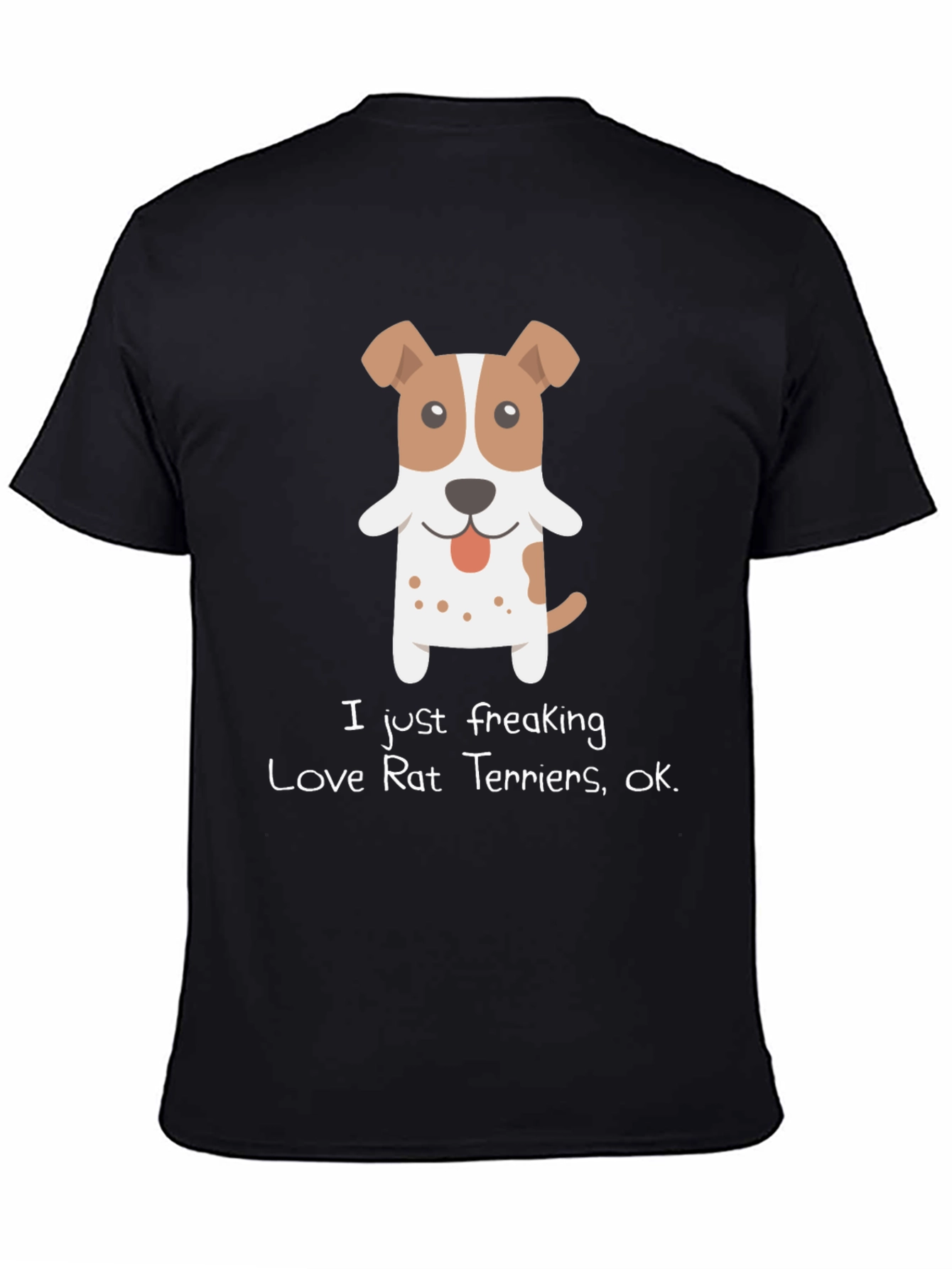 I Love Rat Terriers Graphic Tee
