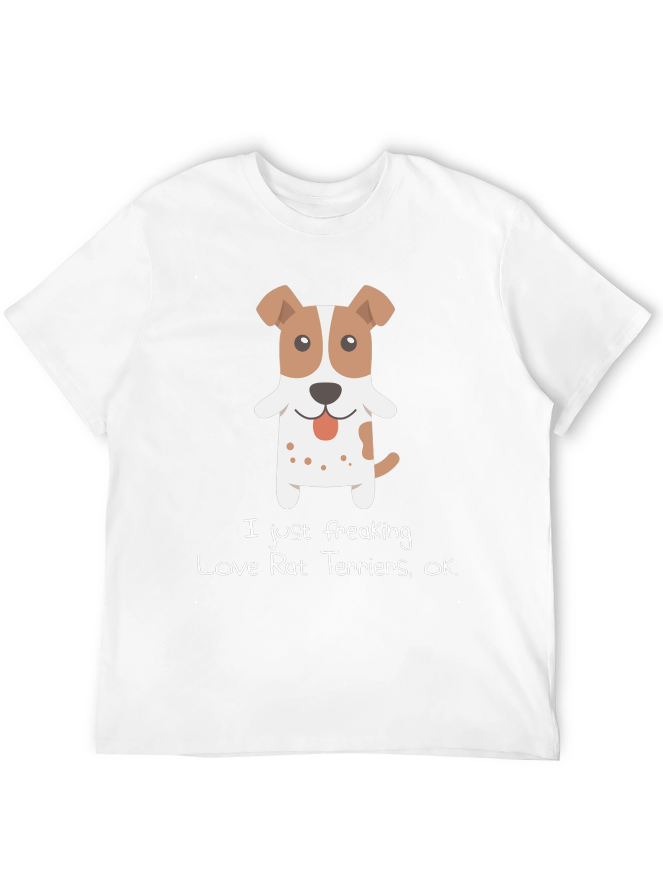 I Love Rat Terriers Graphic Tee