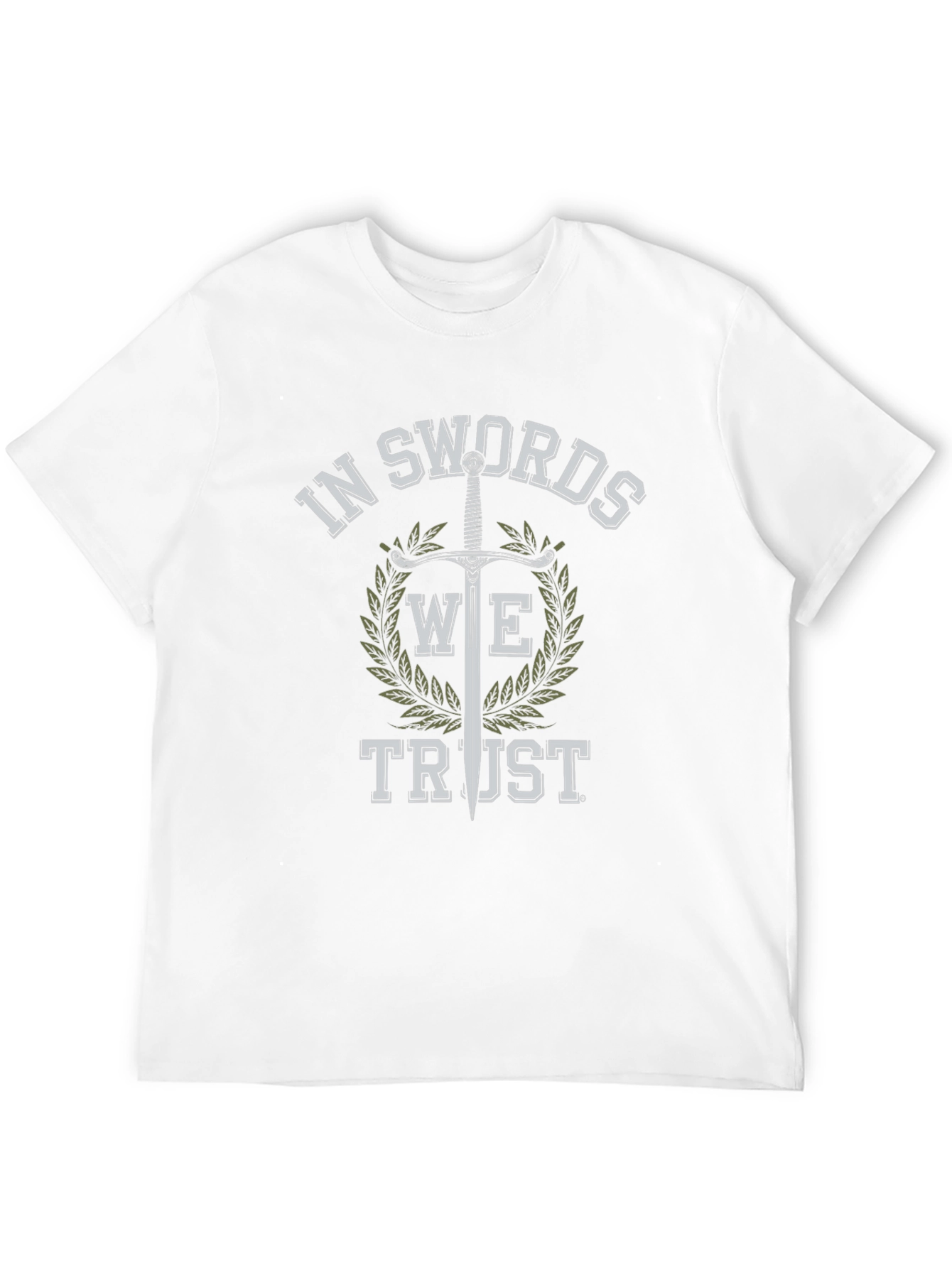 In Swords We Trust Graphic Tee - Black